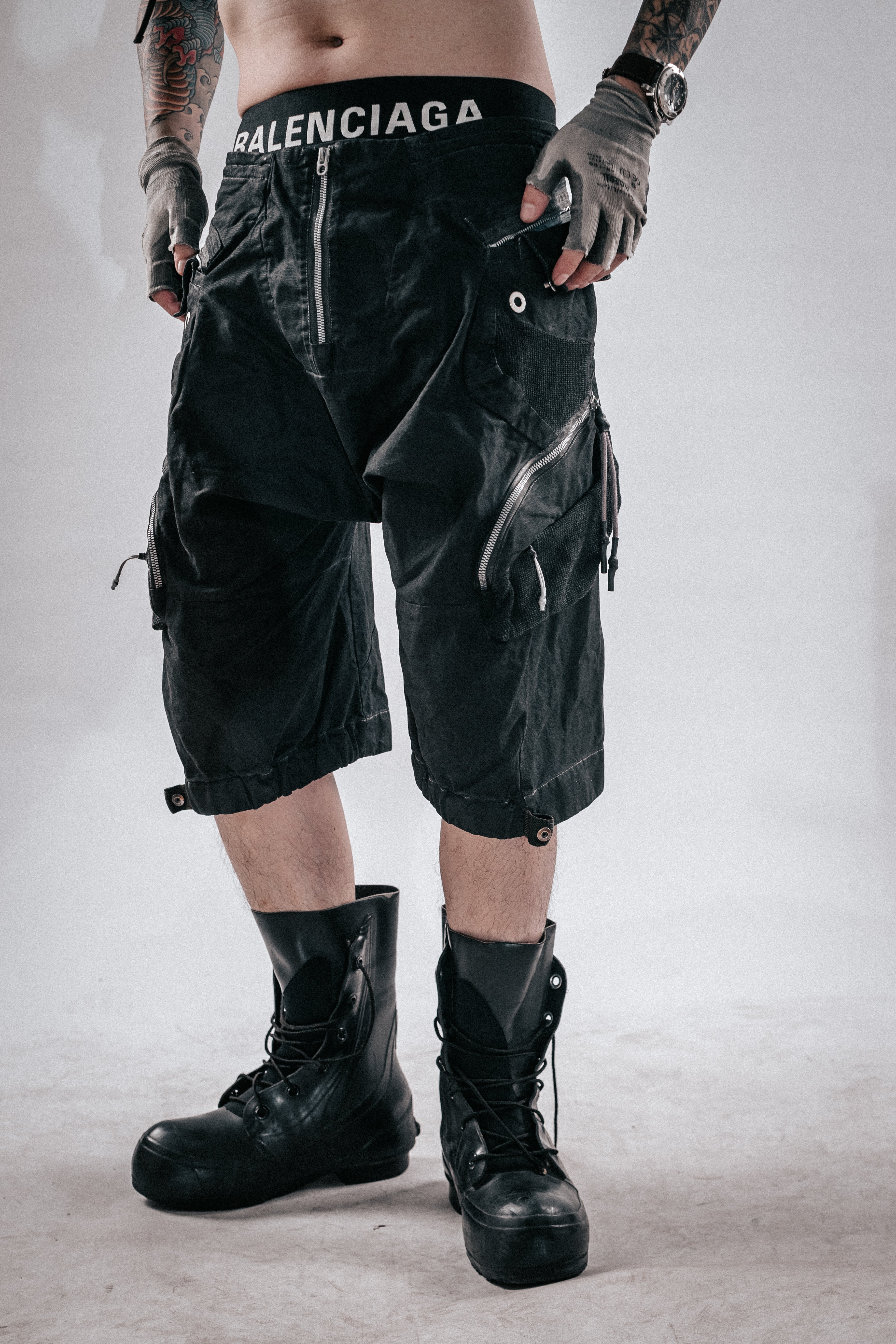 DRKLEI WASTELAND MESH CARGO PANTS
