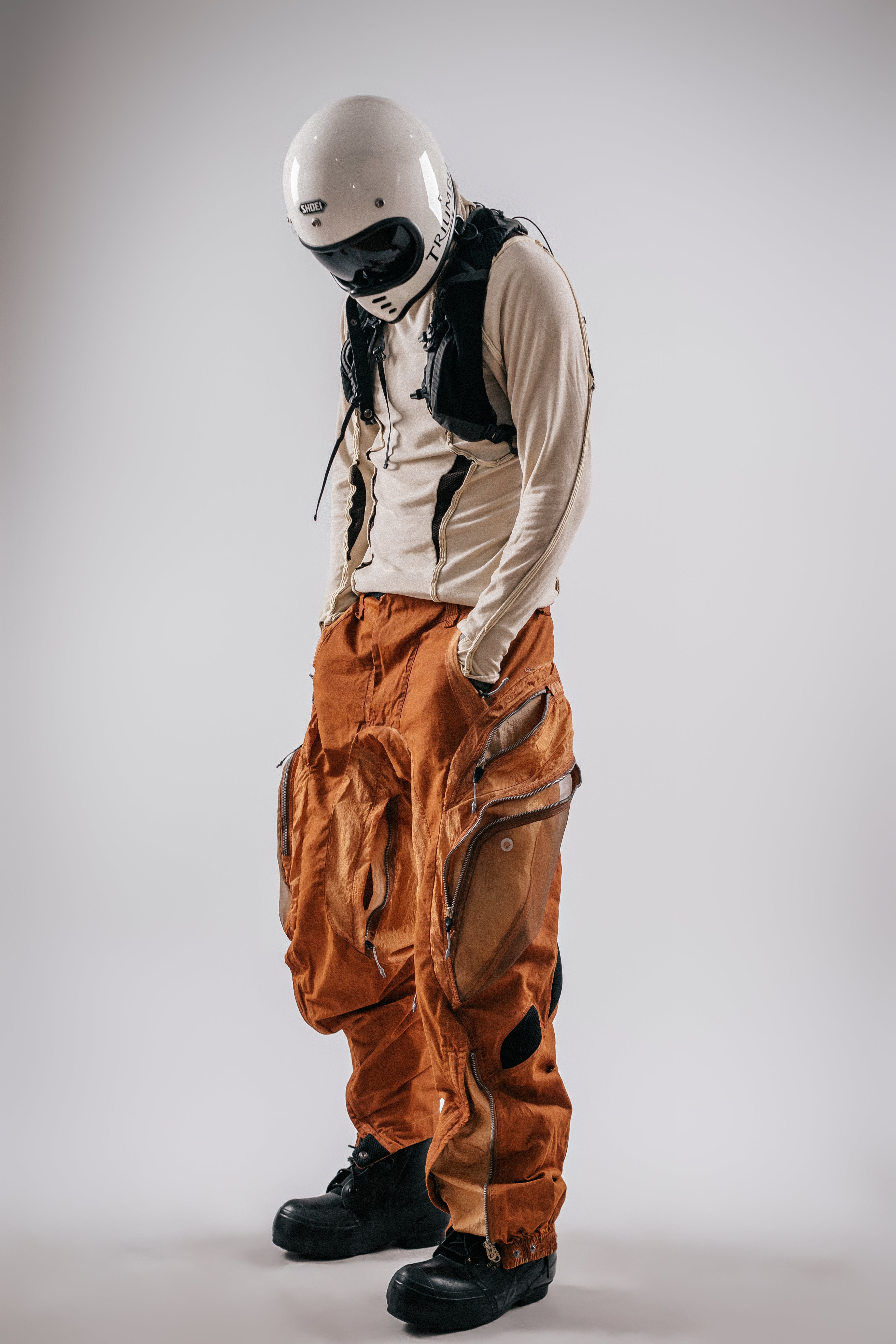 DRKLEI WASTELAND MESH CARGO PANTS