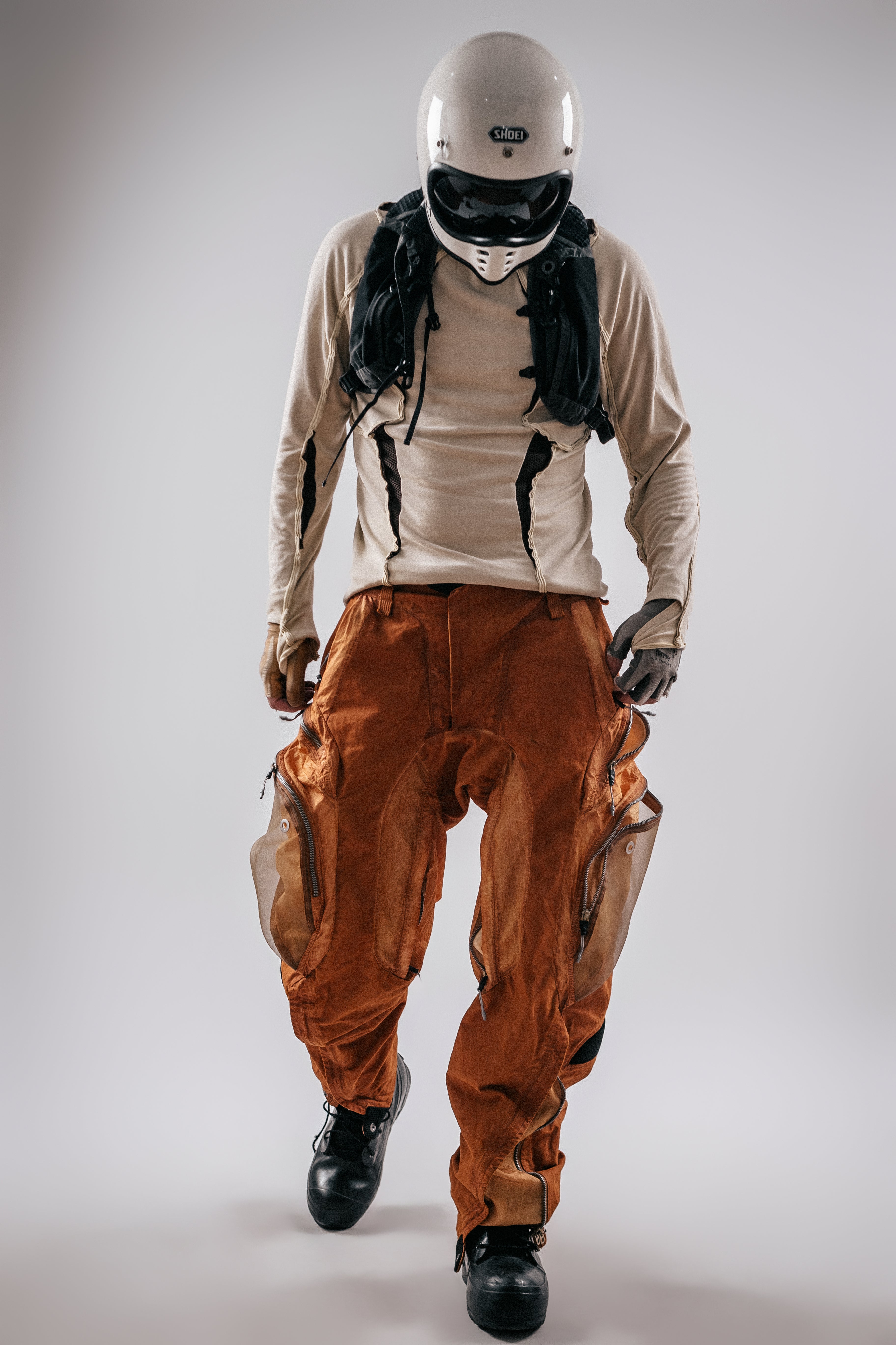 DRKLEI WASTELAND MESH CARGO PANTS