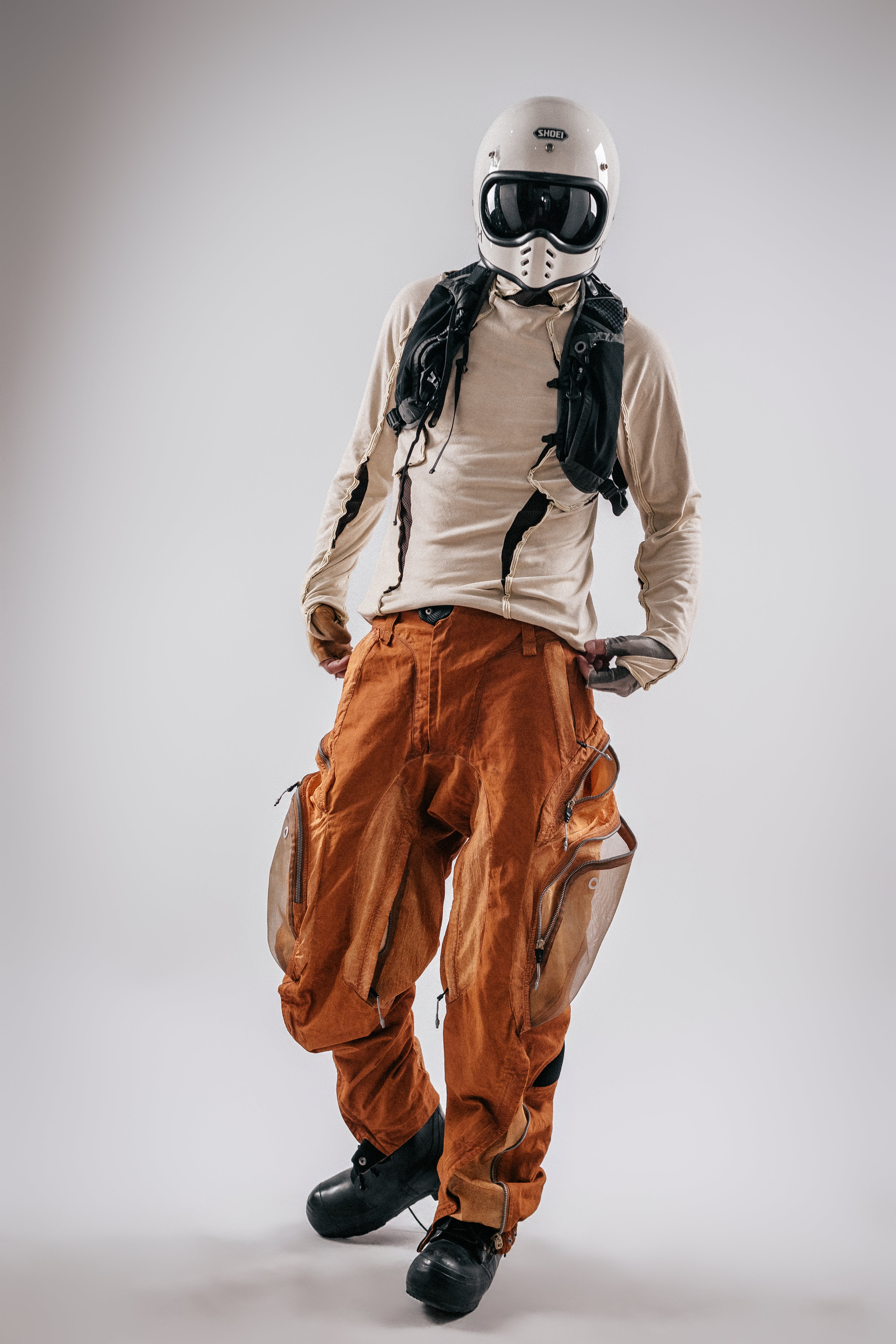 DRKLEI WASTELAND MESH CARGO PANTS