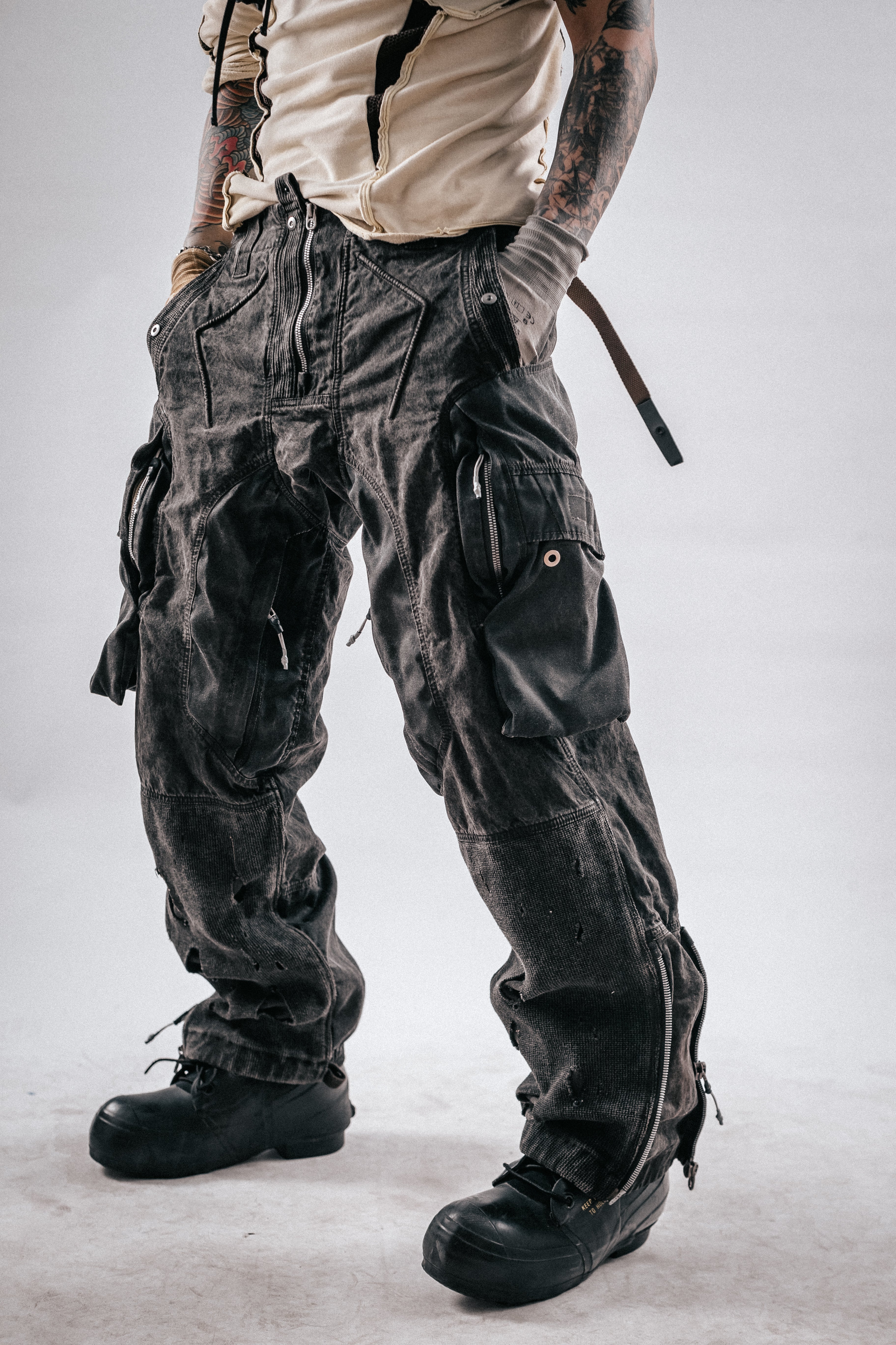 DRKLEI WASTELAND MESH CARGO PANTS