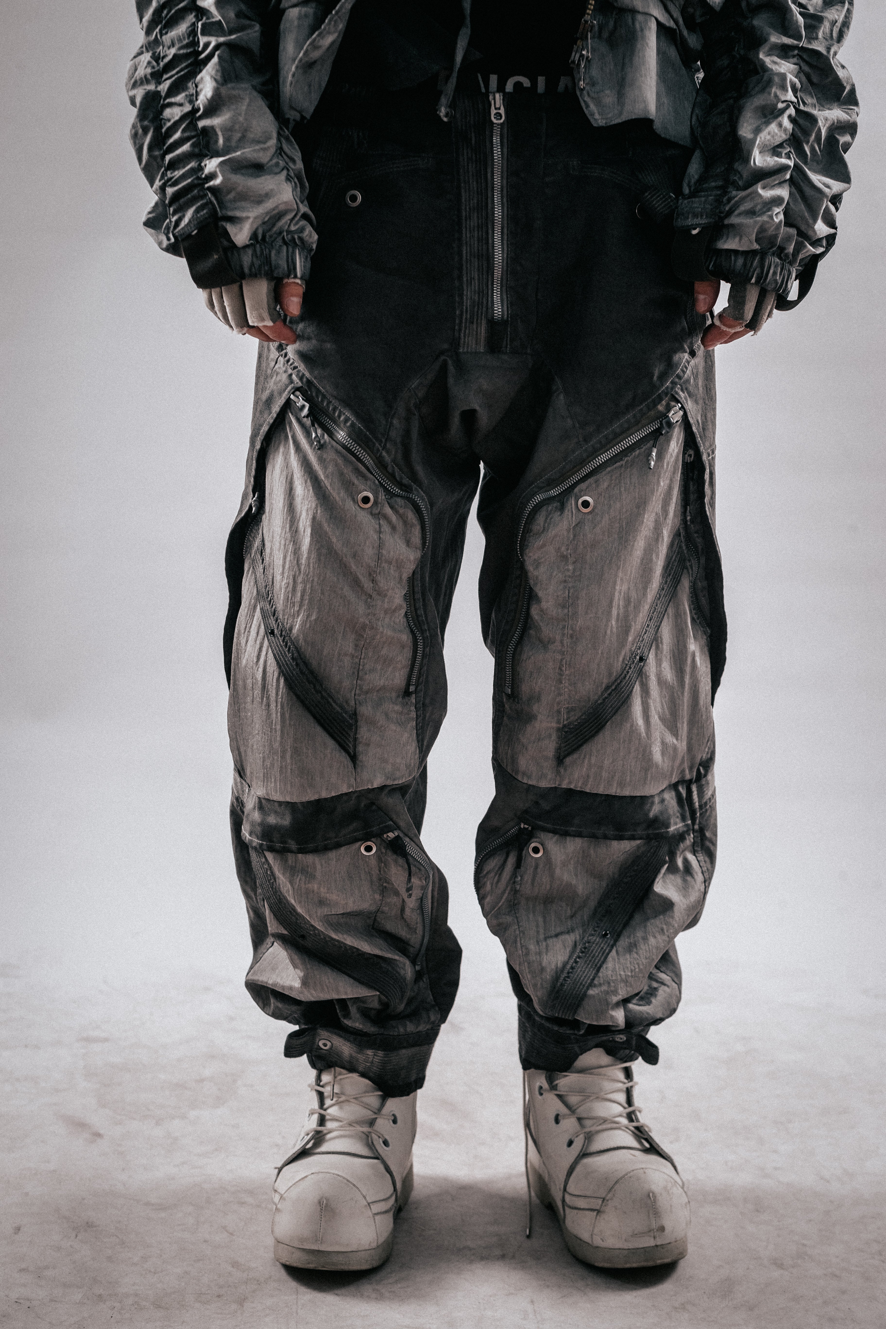 DRKLEI WASTELAND MESH CARGO PANTS