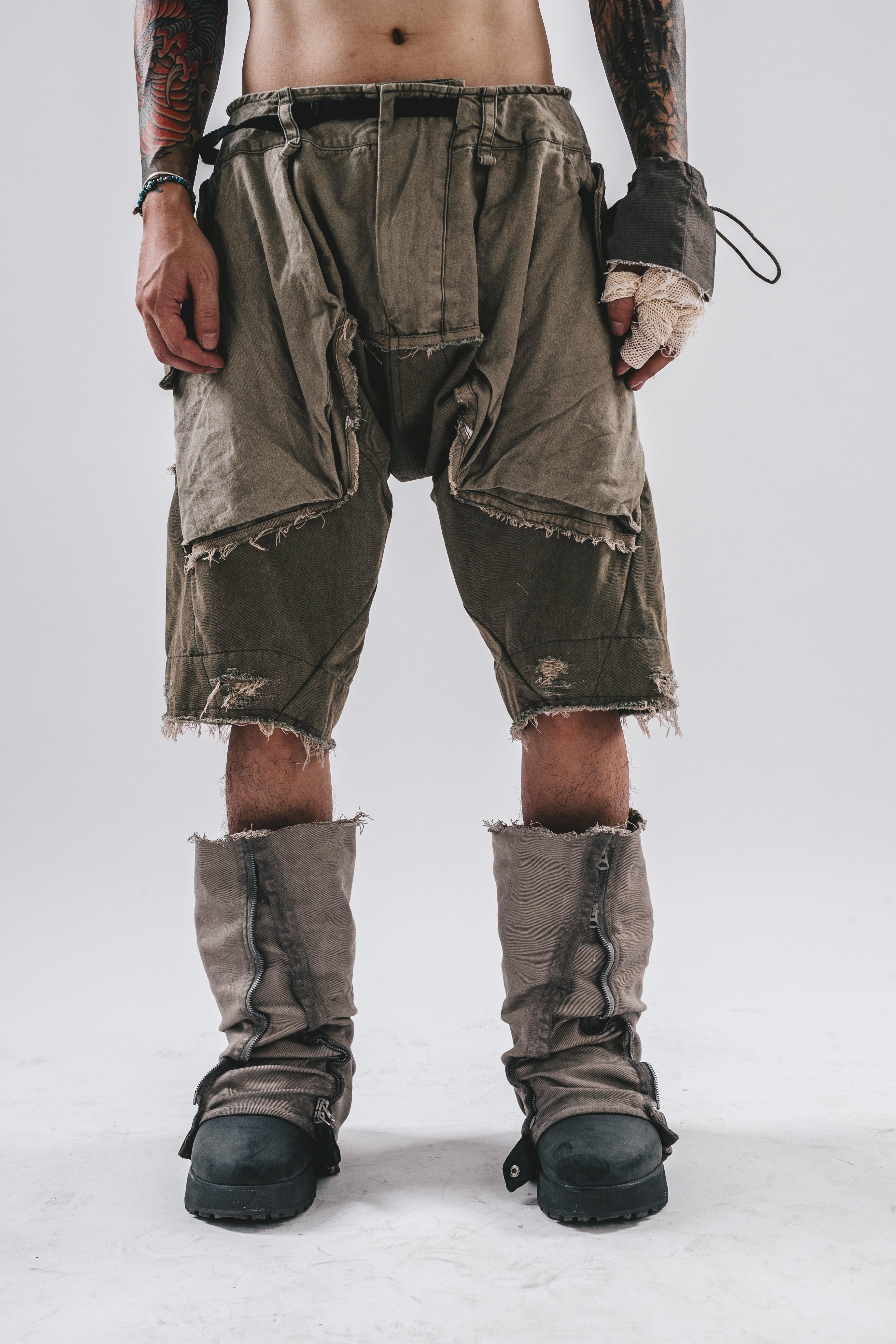 Ravaged Cargo Shorts