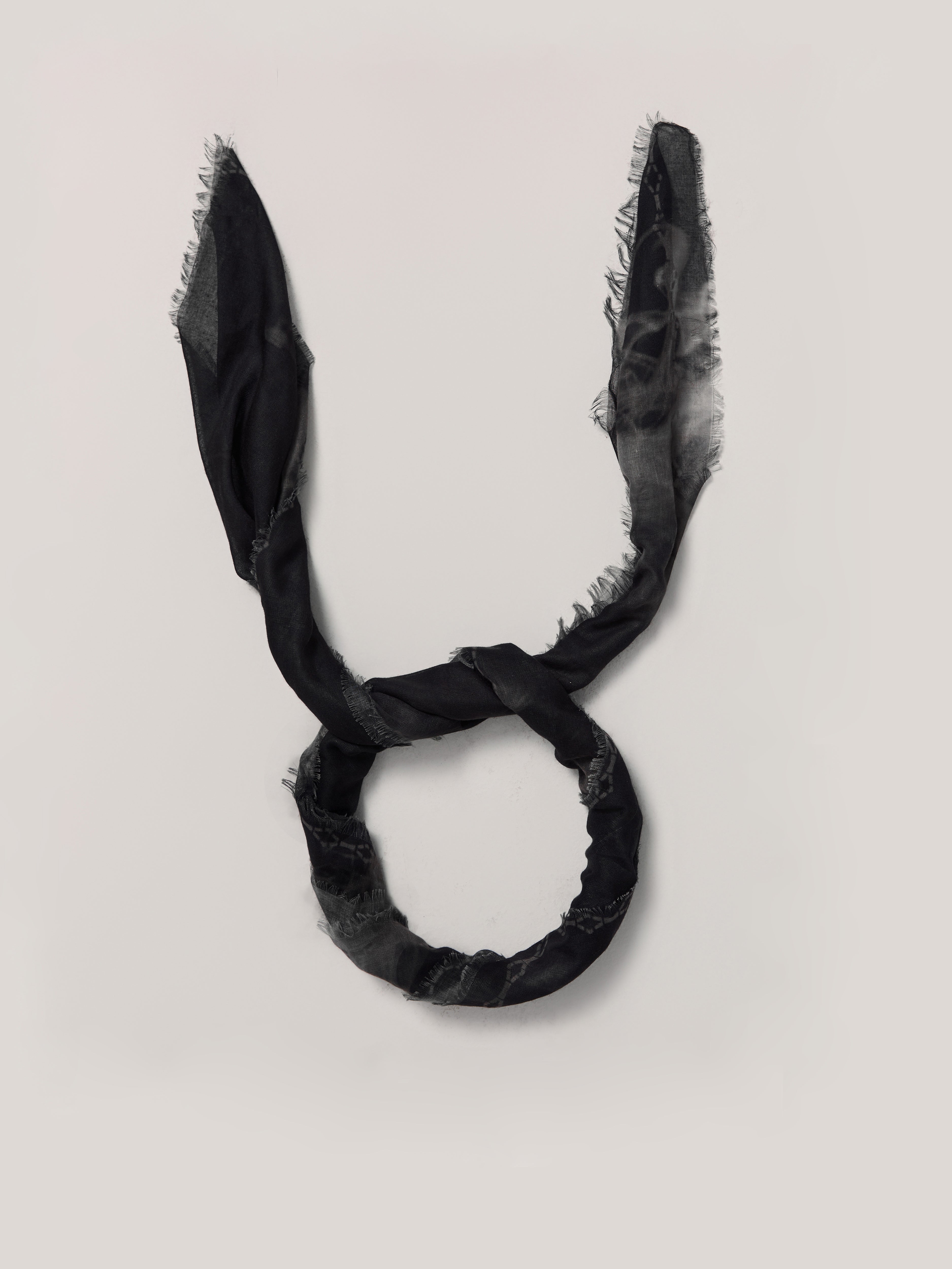 24AW "SKELETON-SMOG" SCARF