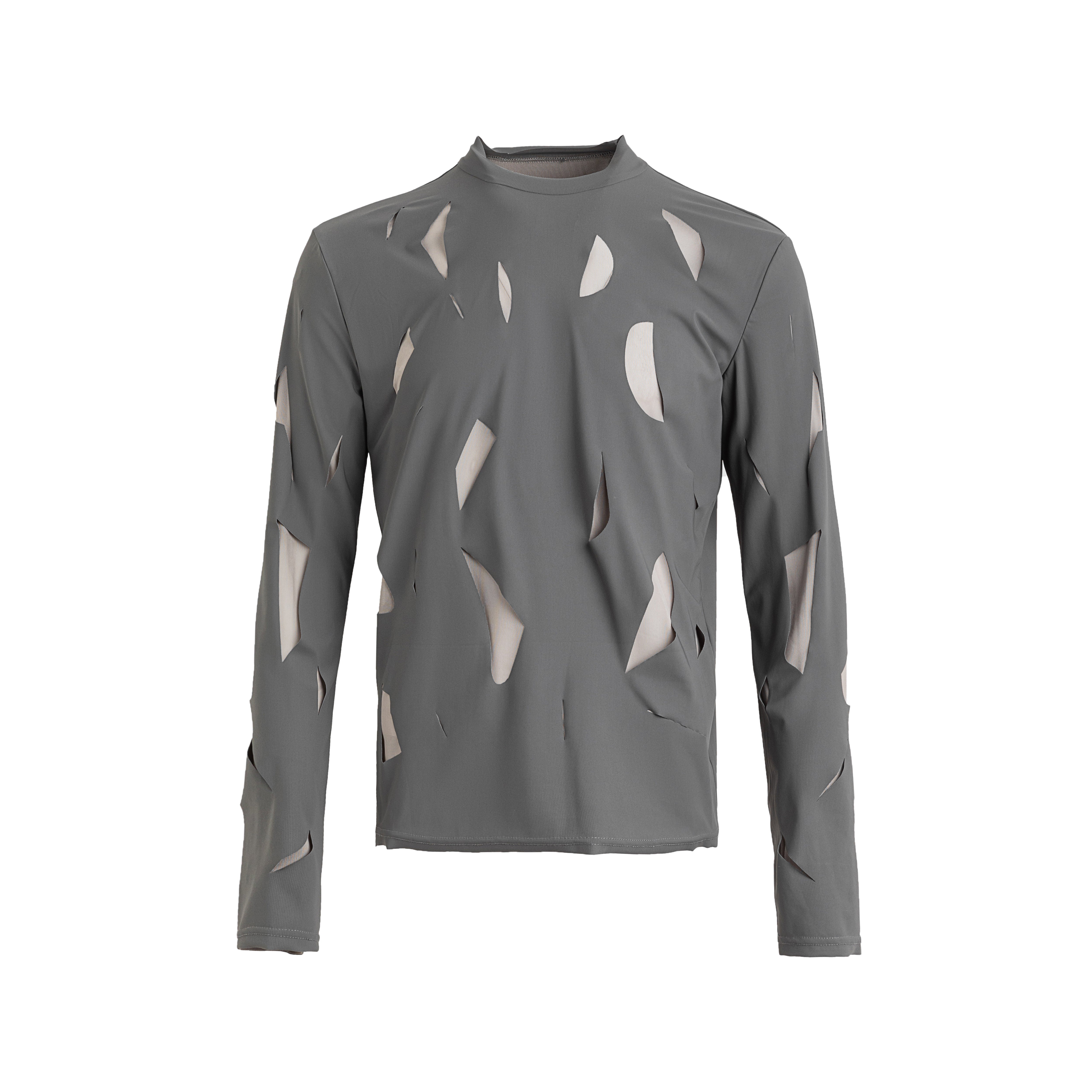 24FW Mesh Distress Tee