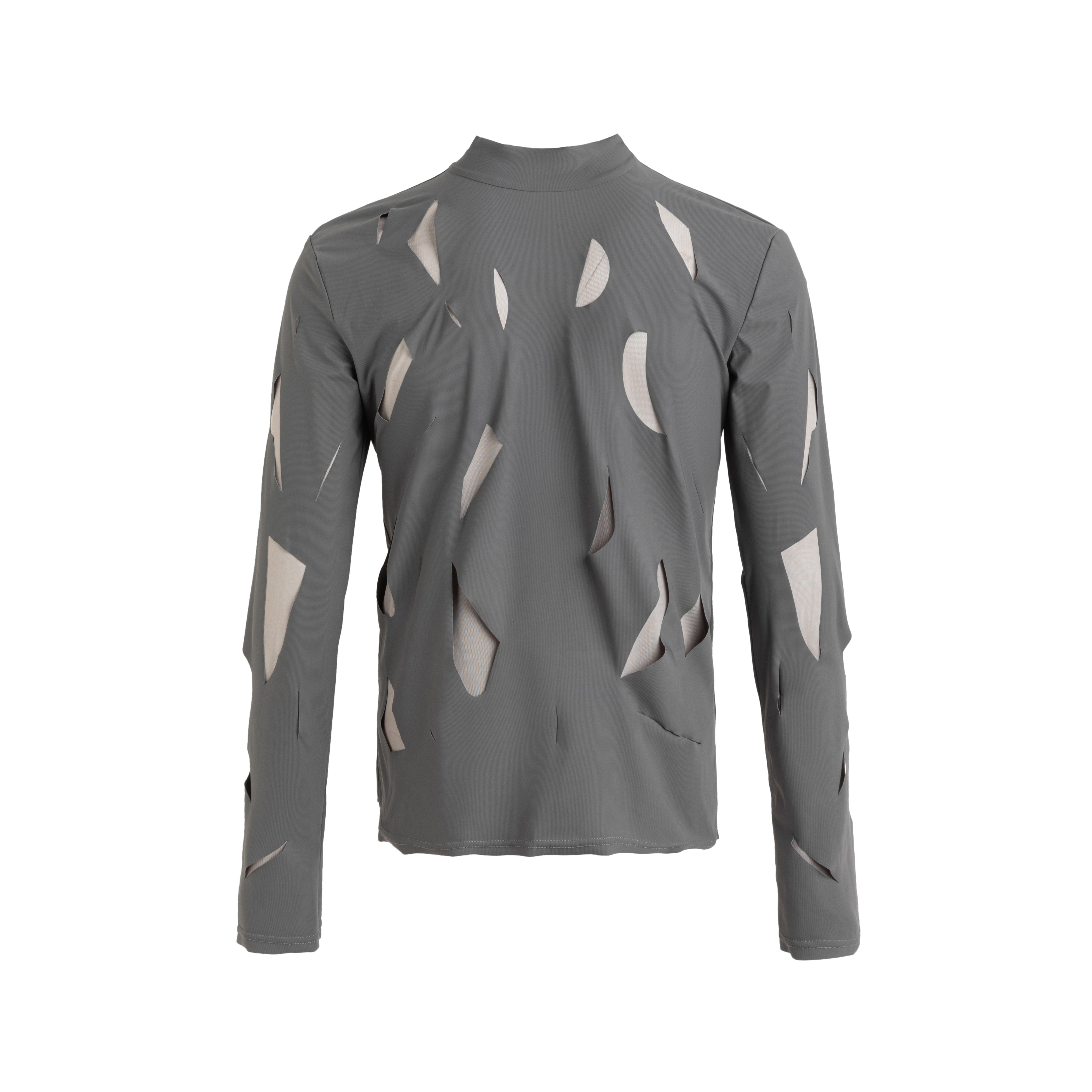 24FW Mesh Distress Tee