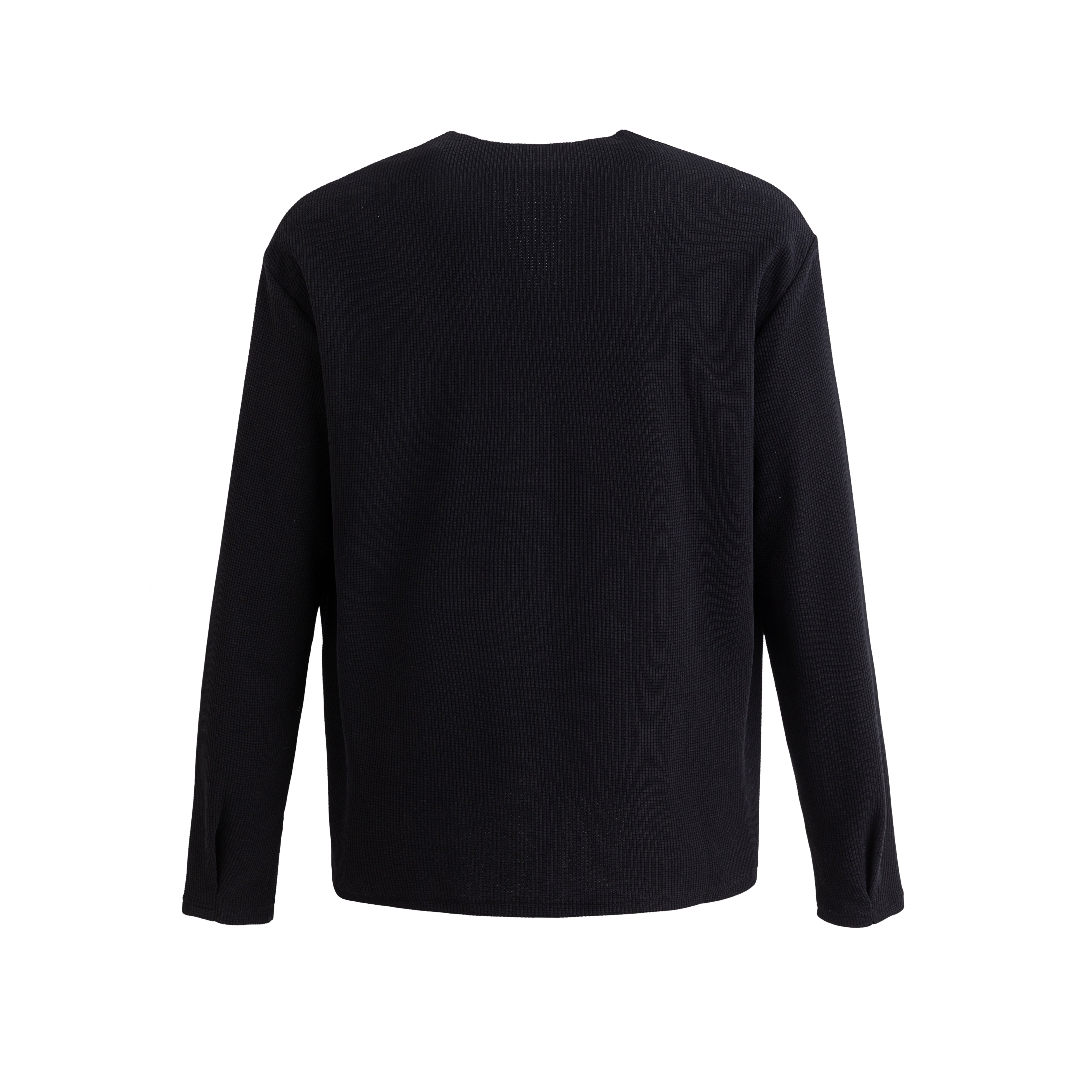 24SS Voyager Waffle V-Neck Pullover