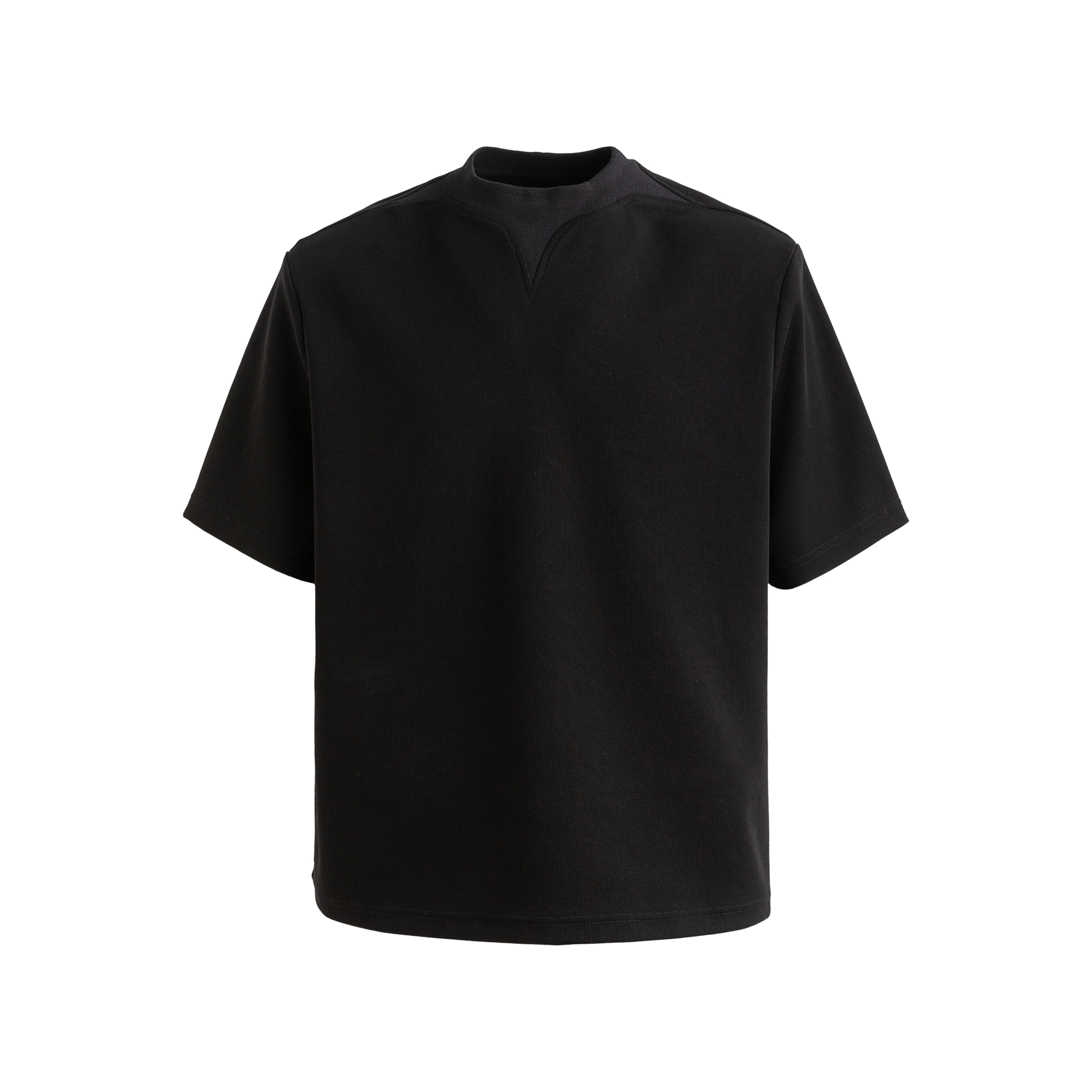 24SS Detachable Shoulder Pad V-Neck Tee