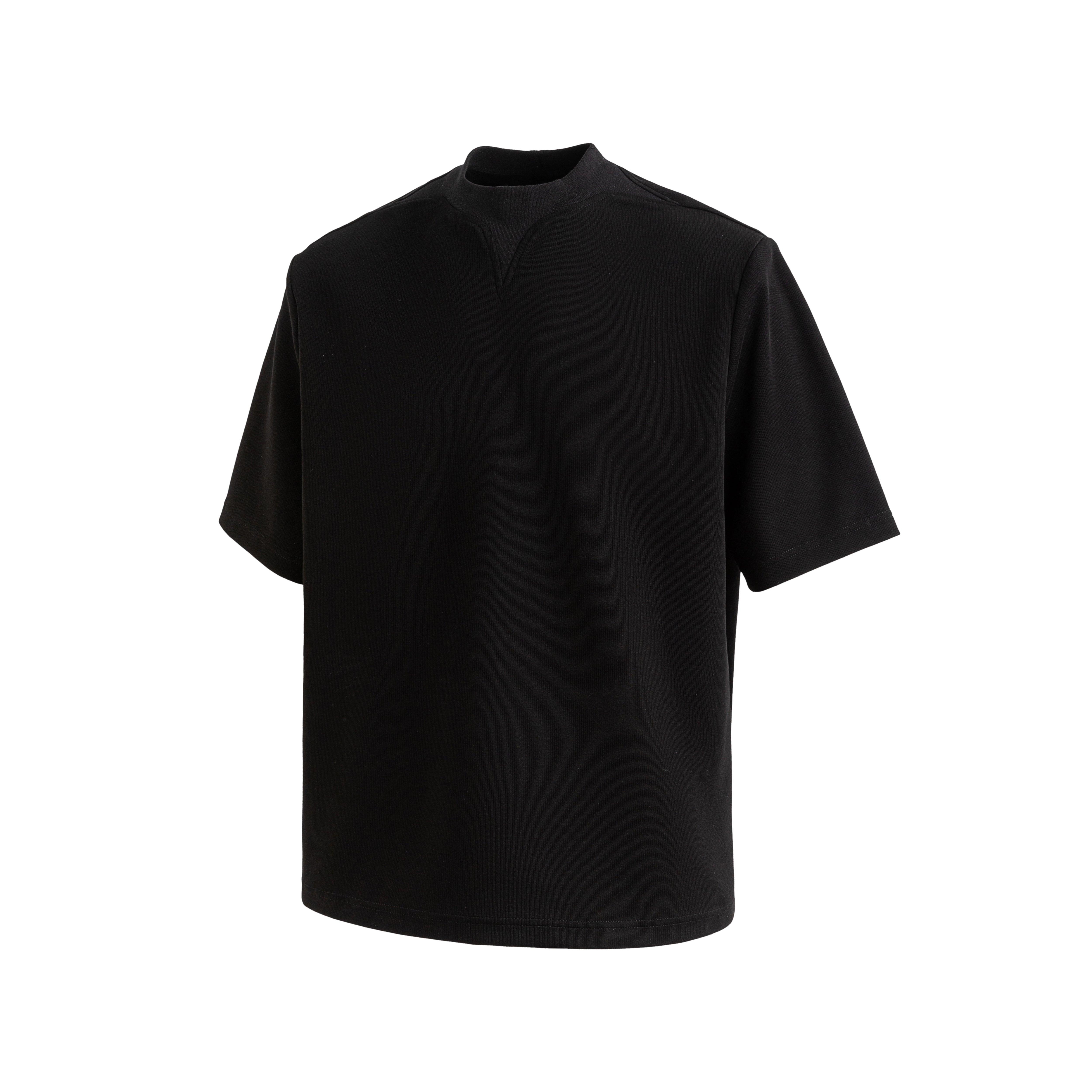 24SS Detachable Shoulder Pad V-Neck Tee