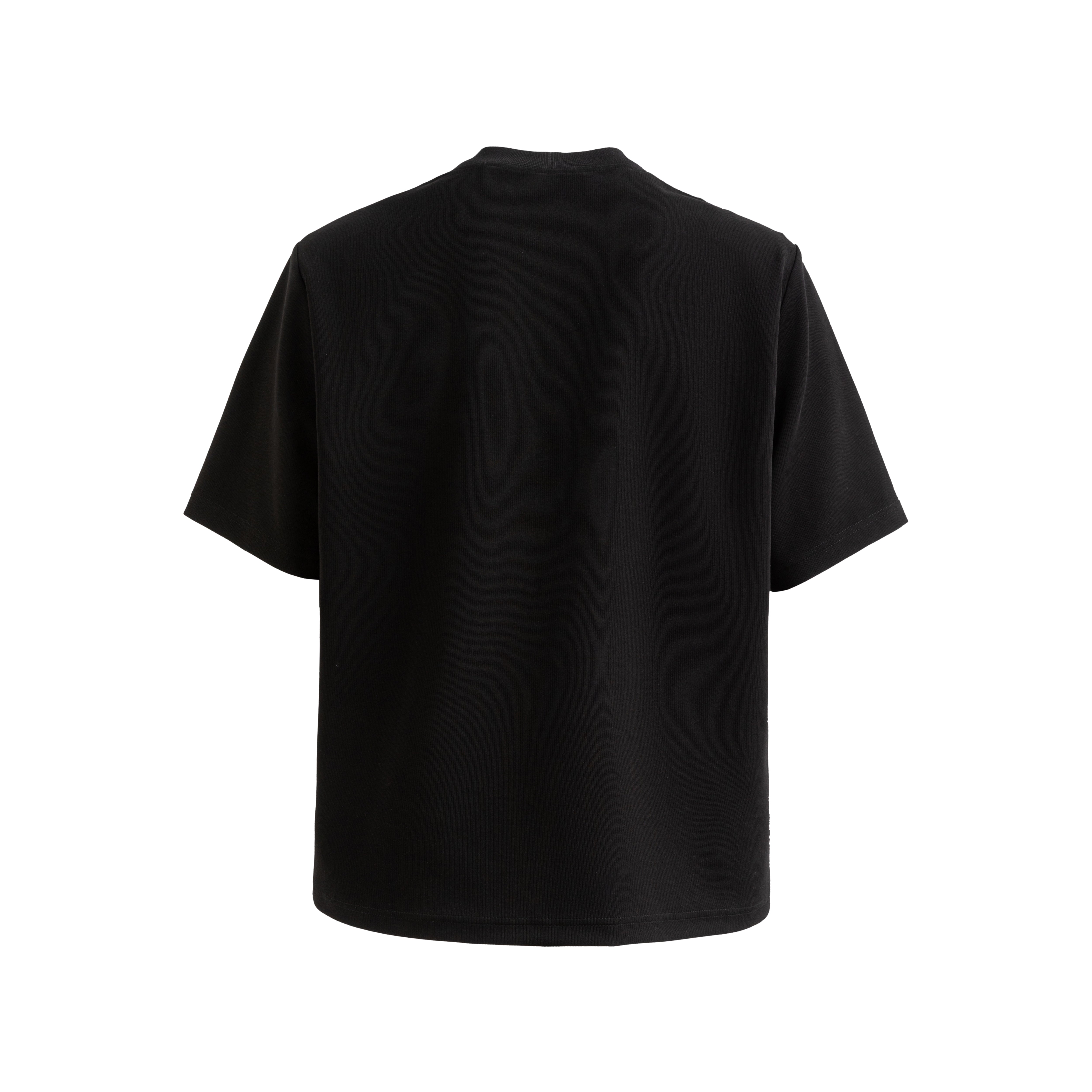 24SS Detachable Shoulder Pad V-Neck Tee