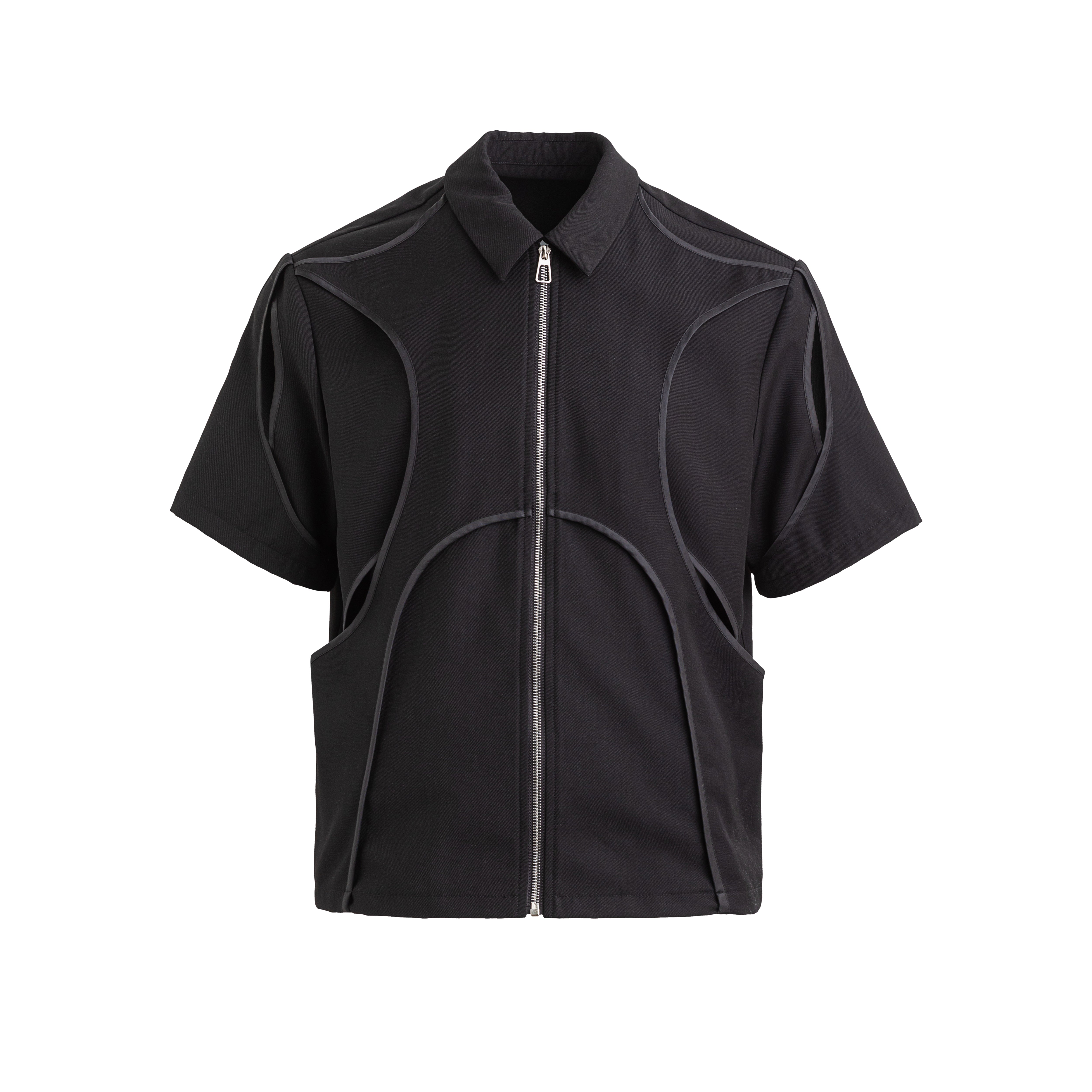 24SS Avant-Garde Hollow-Out Shirt