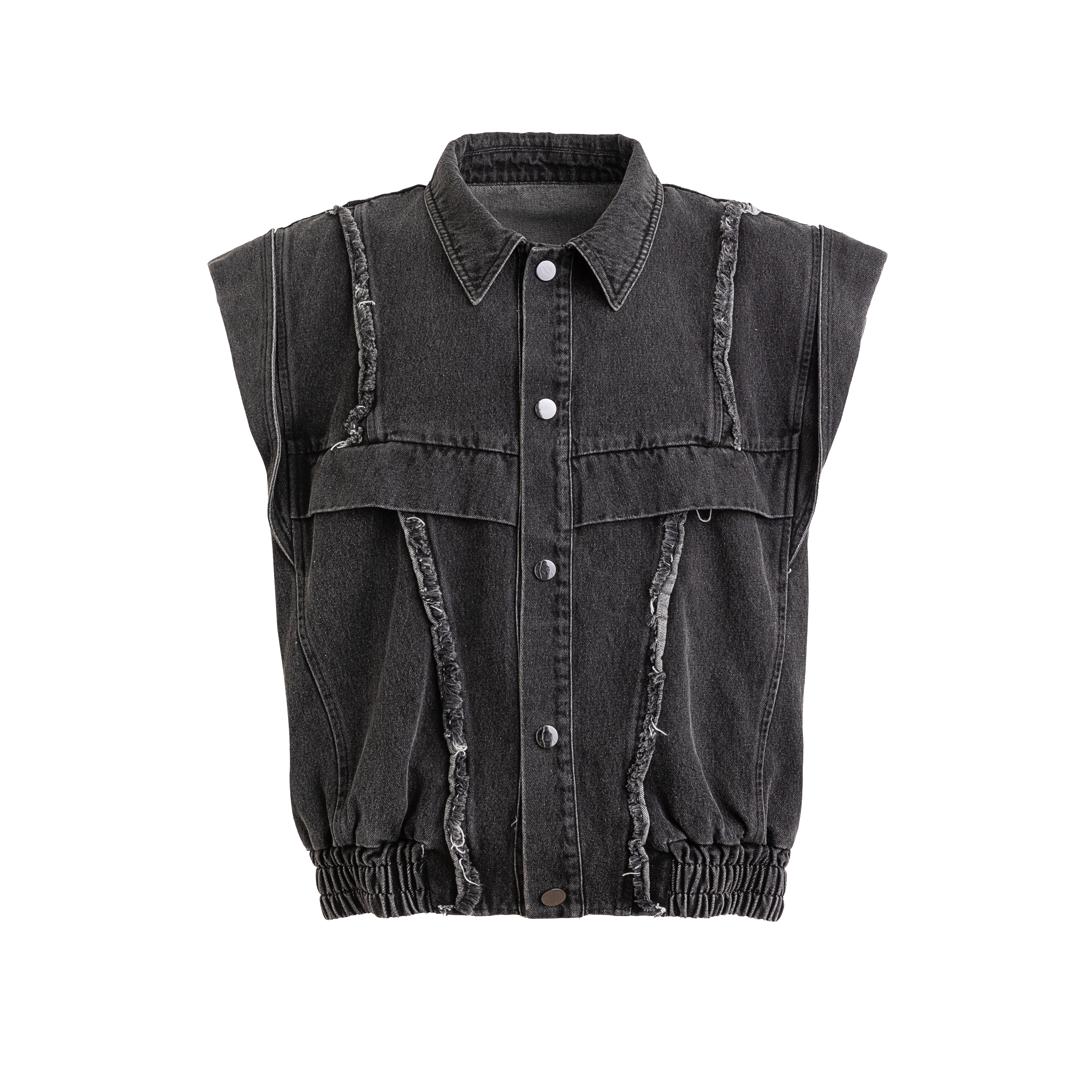 24SS Washed Denim Vest