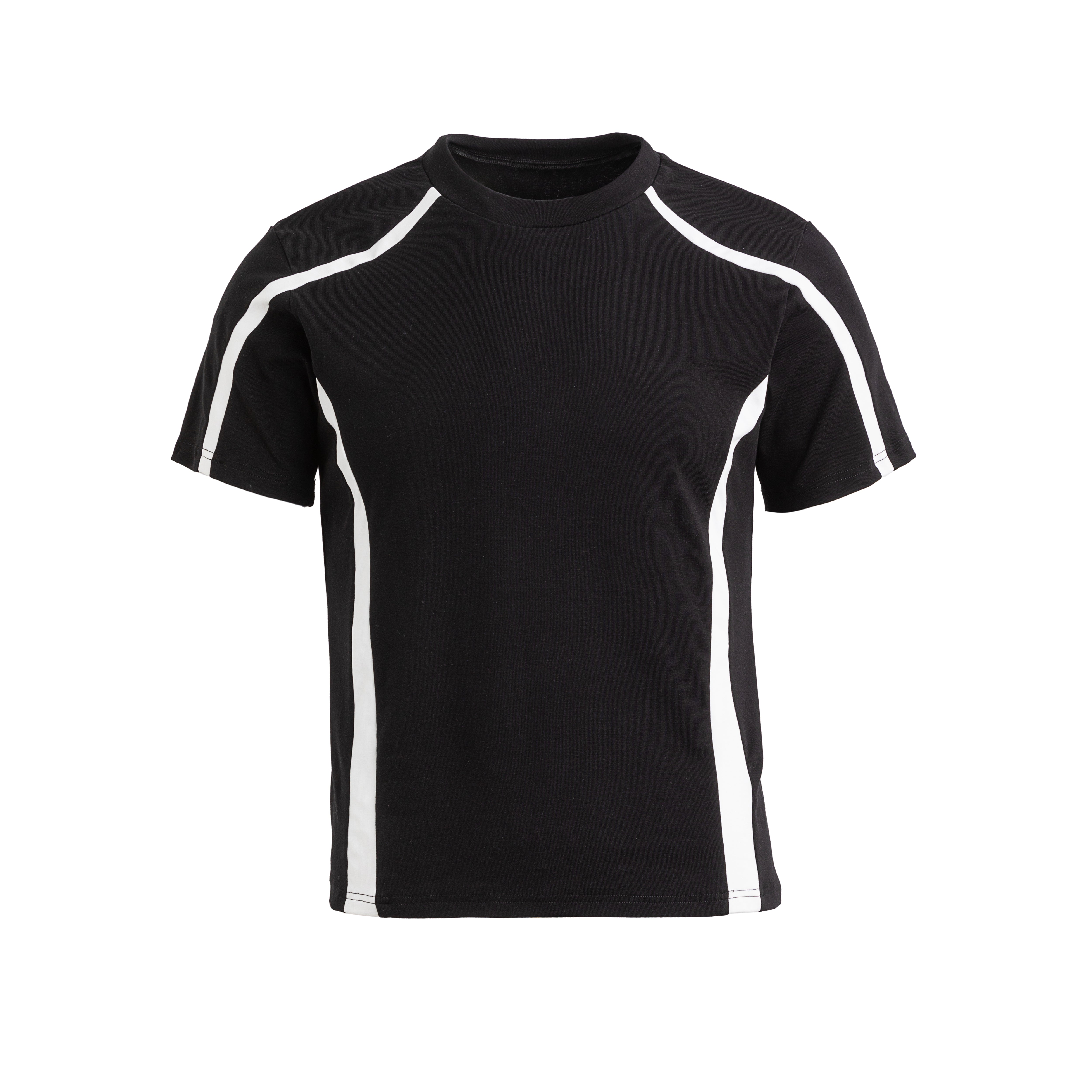 24SS Avant-Garde Color-Block Tee