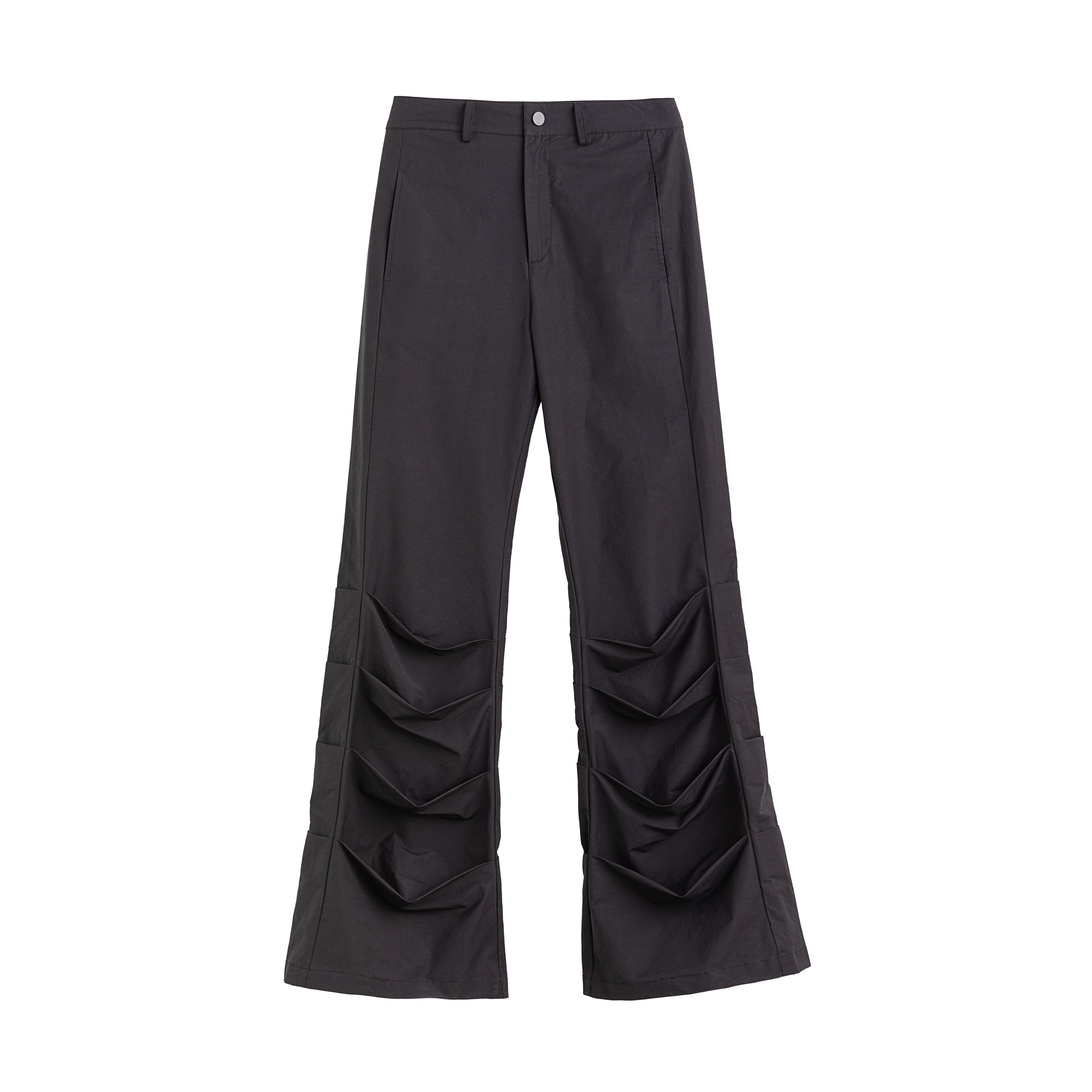 24SS Scimitar Pleat Pants