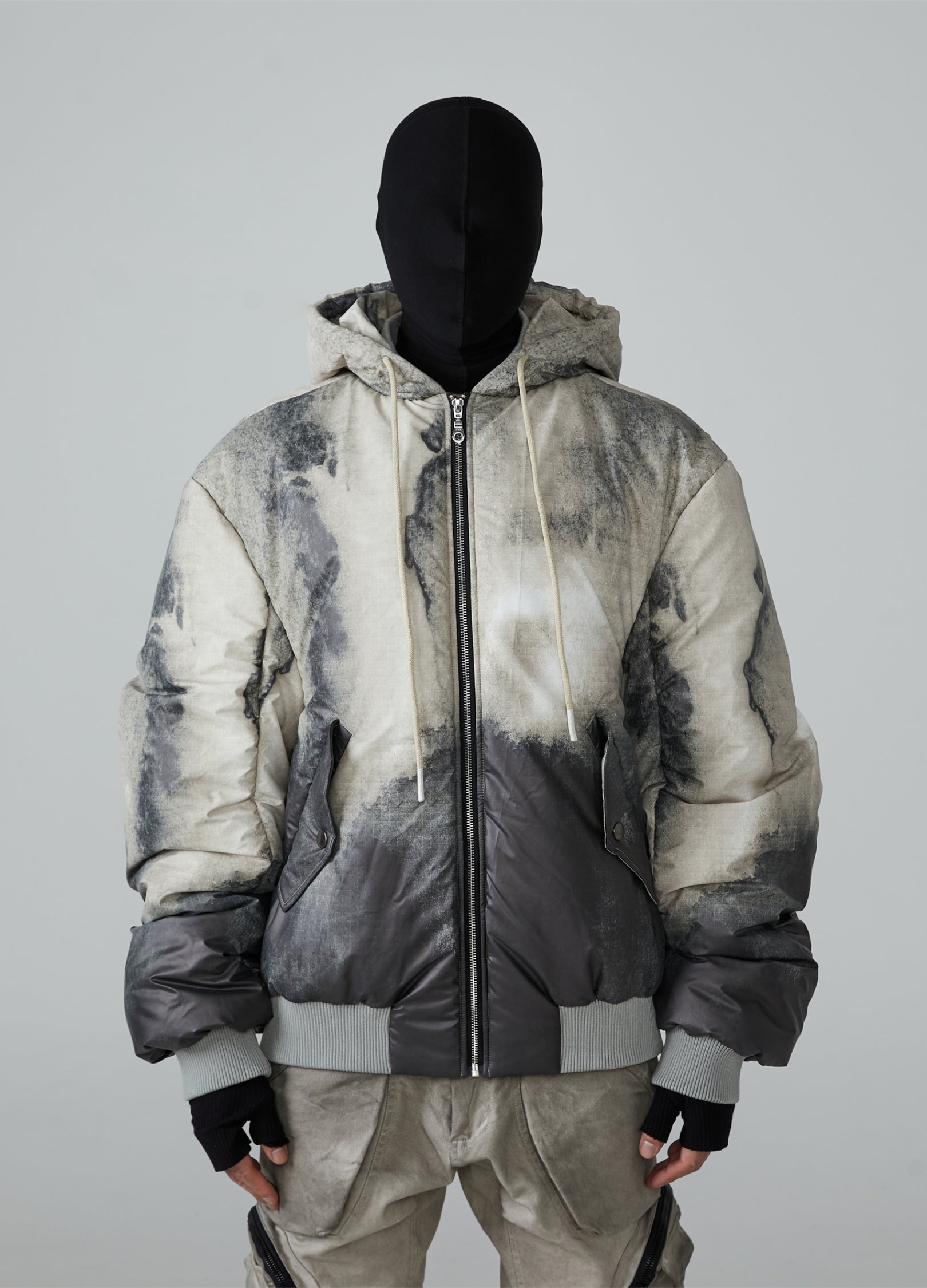 23FW Tie-Dye Silhouette Bread Jacket