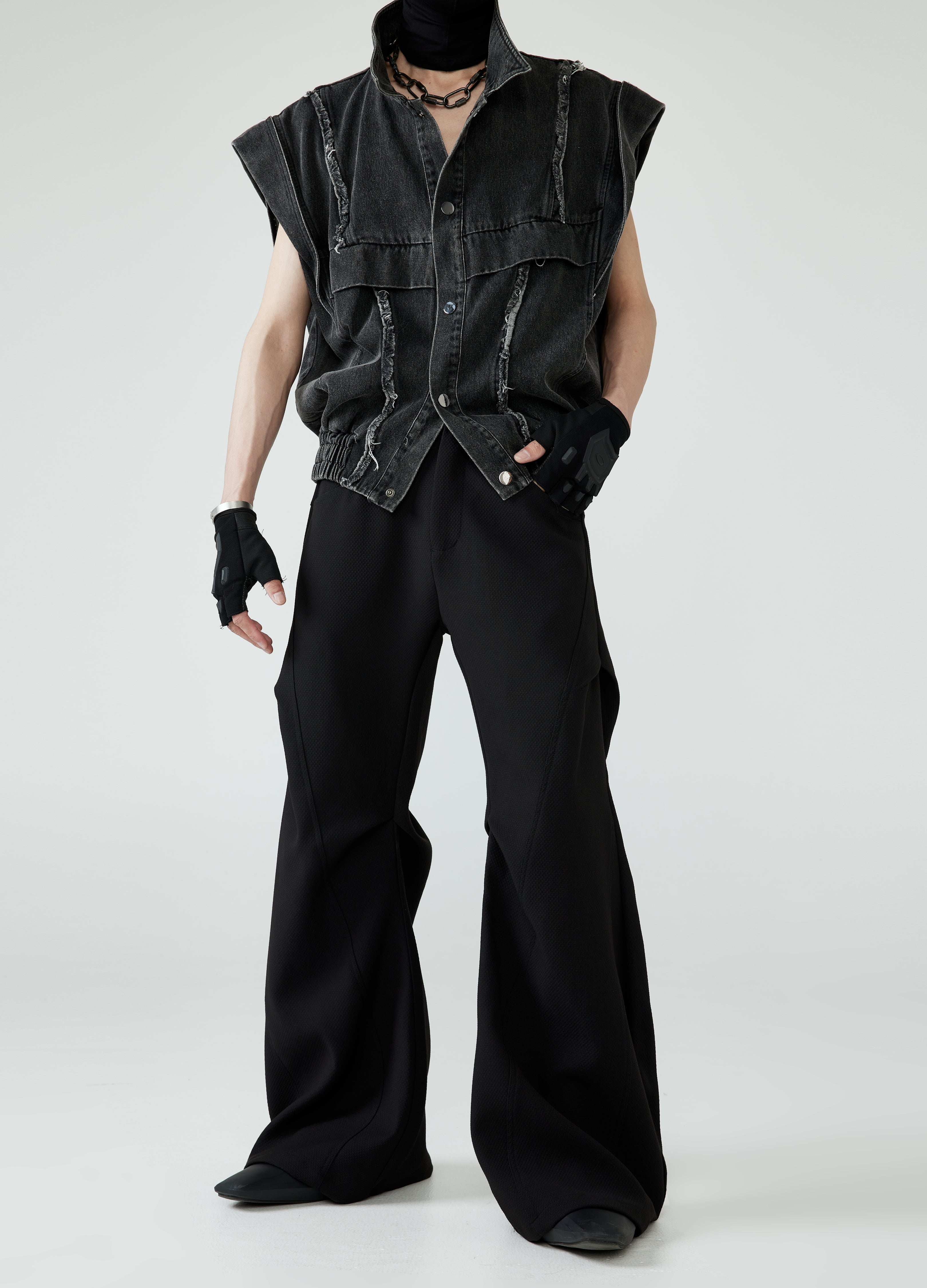 24SS Pleat Floor Pants