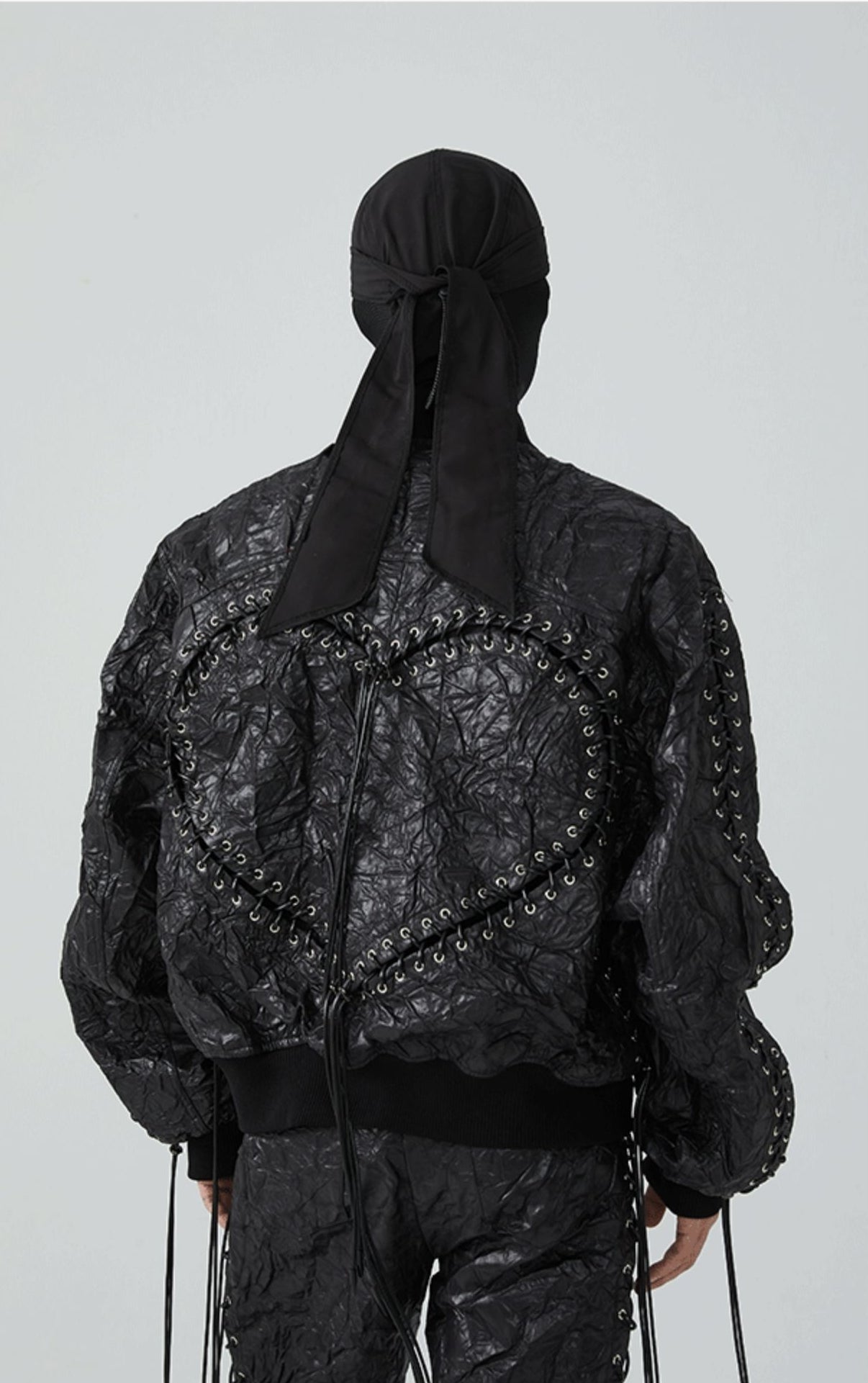 22SS Cracked Embrace Heart Bomber