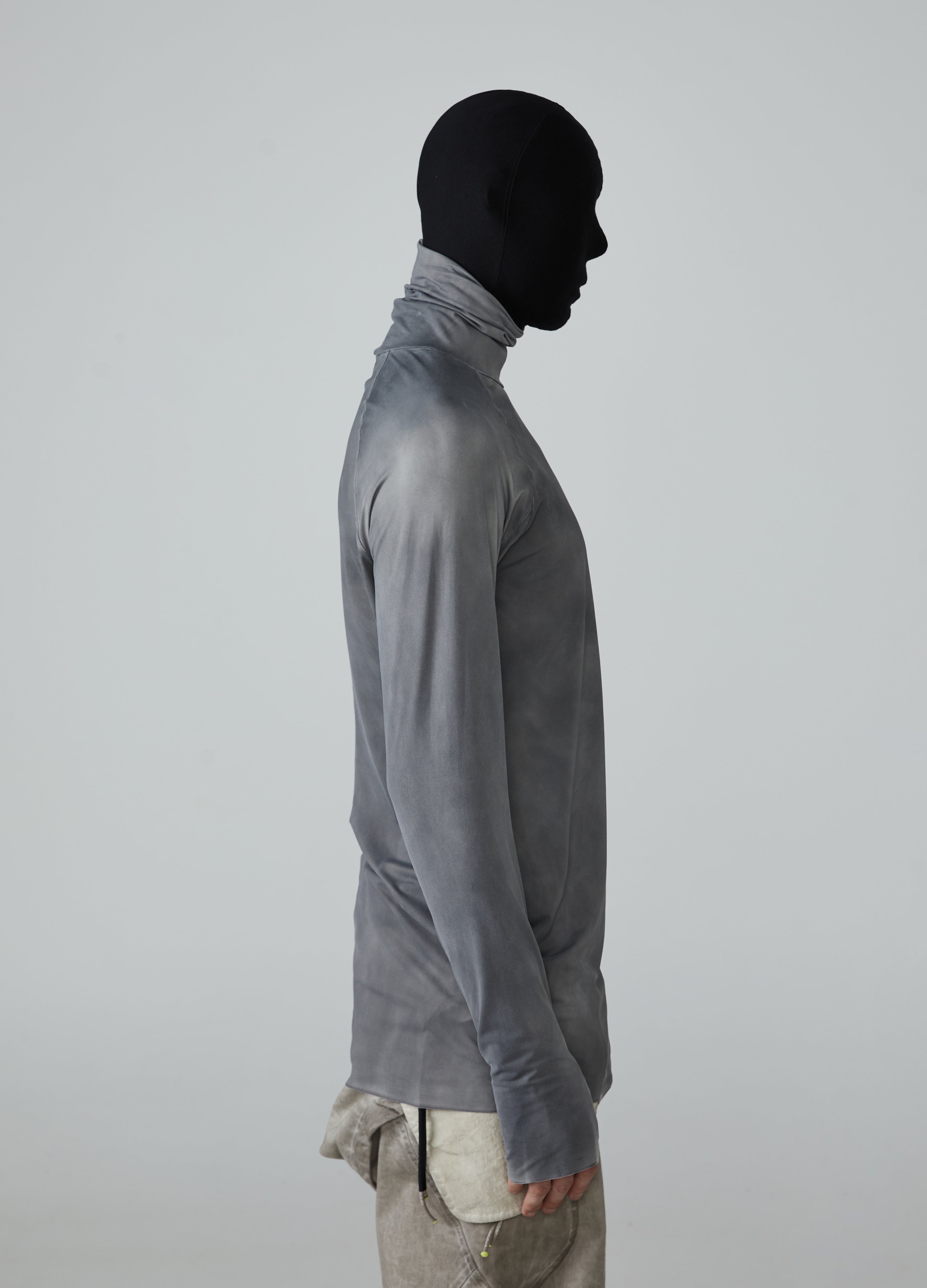 23FW Graphite Edge Slim High-Neck Tee