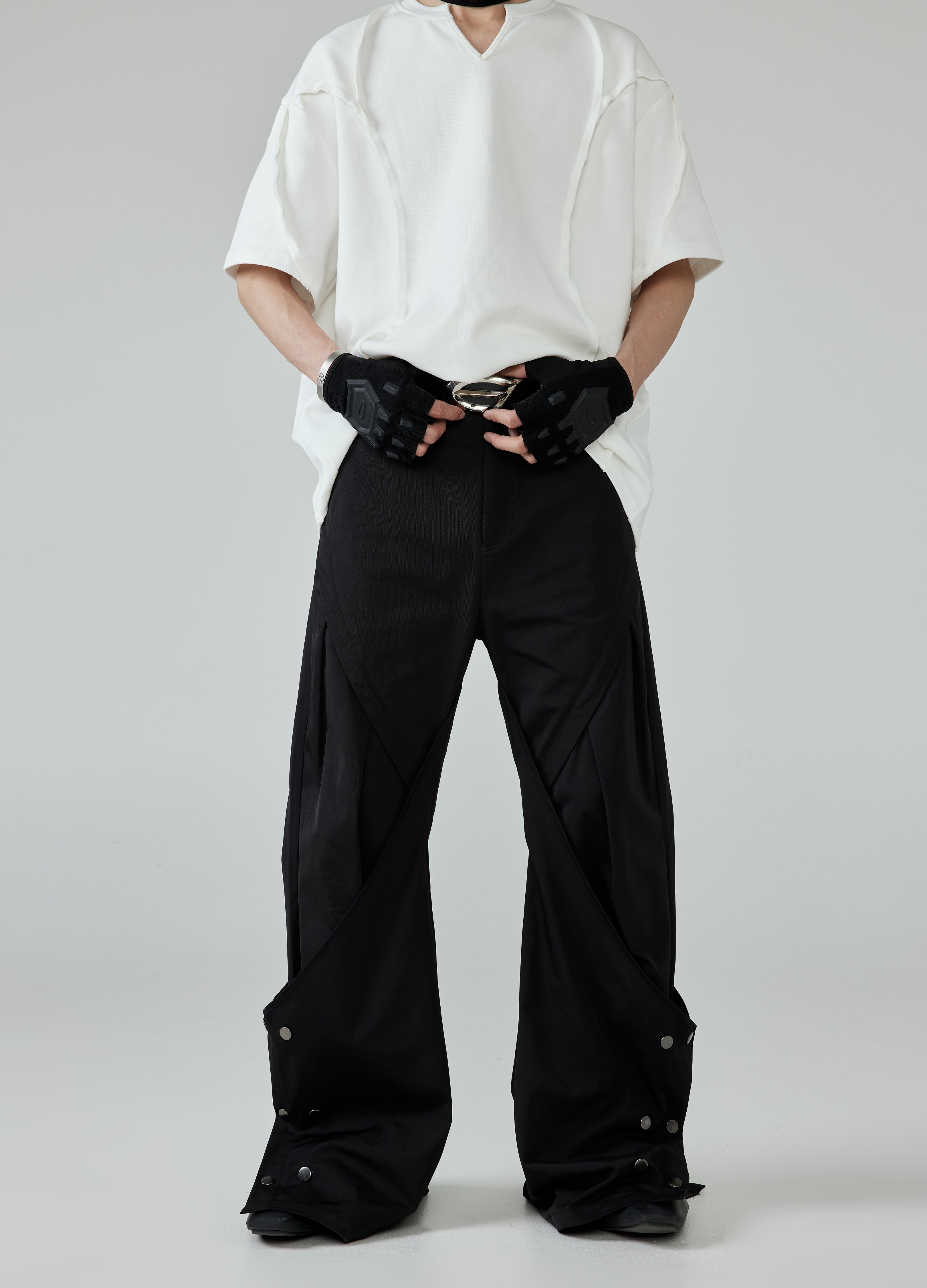 24SS Transformable Pleat Pants