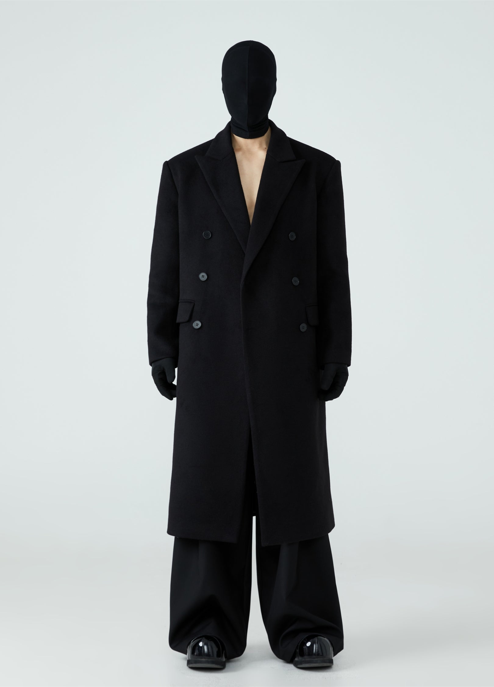 23FW Double-Breasted Cashmere Coat