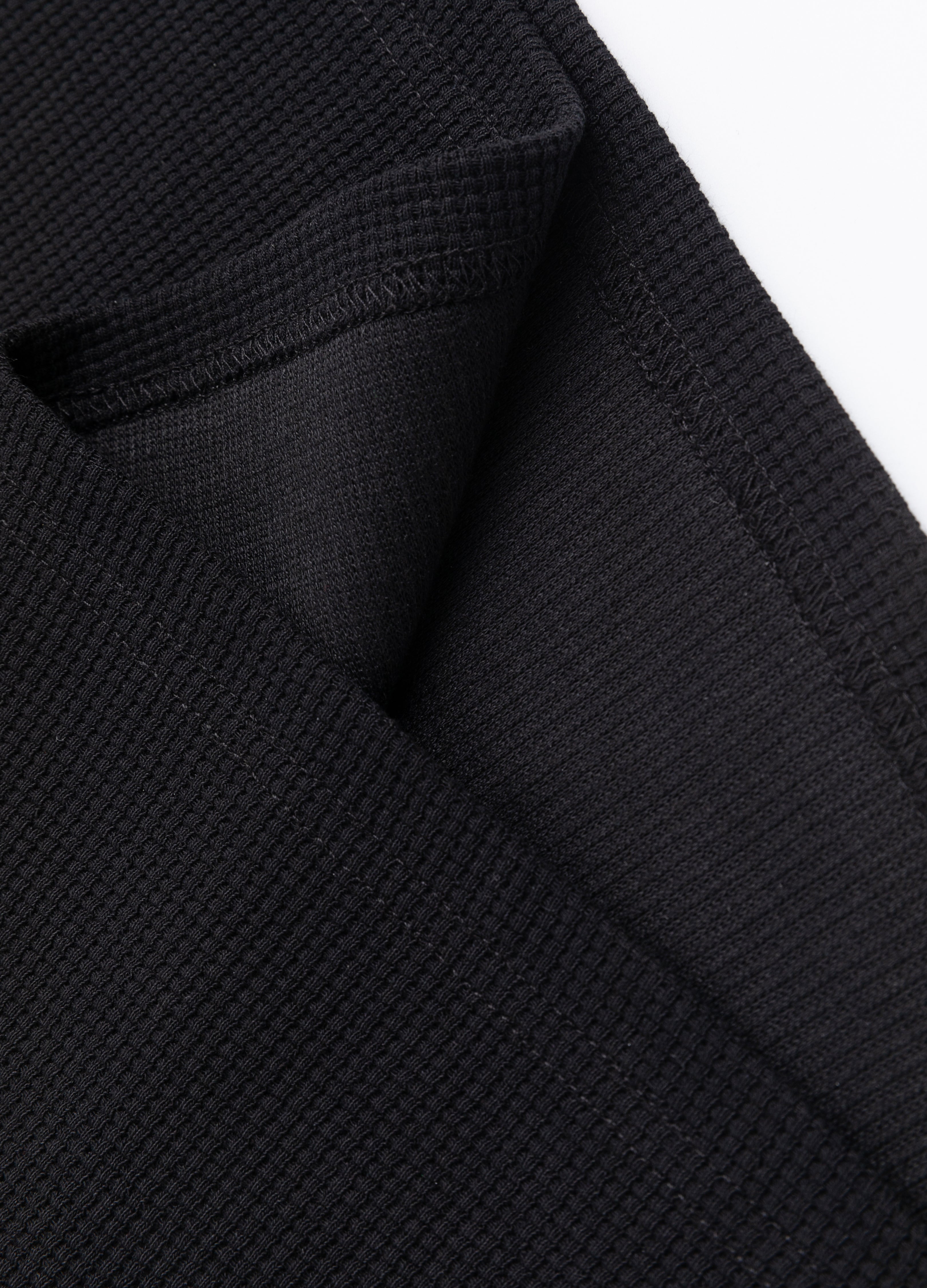 24SS Voyager Waffle V-Neck Pullover