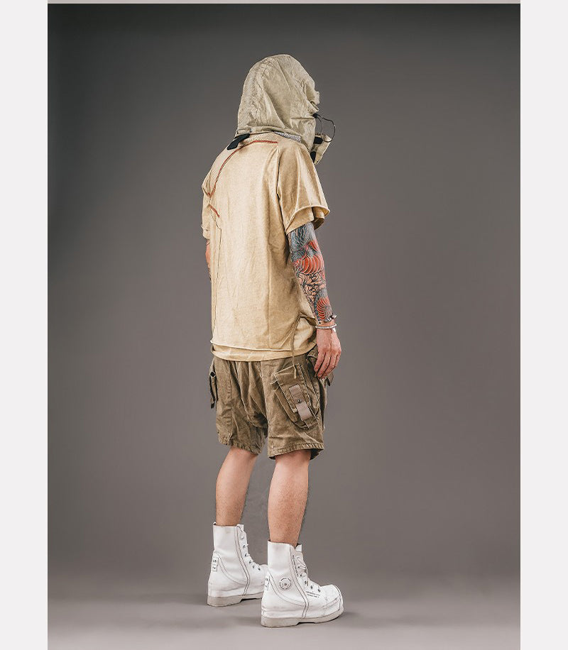DRKLEI WASTELAND TECH CARGO SHORTS