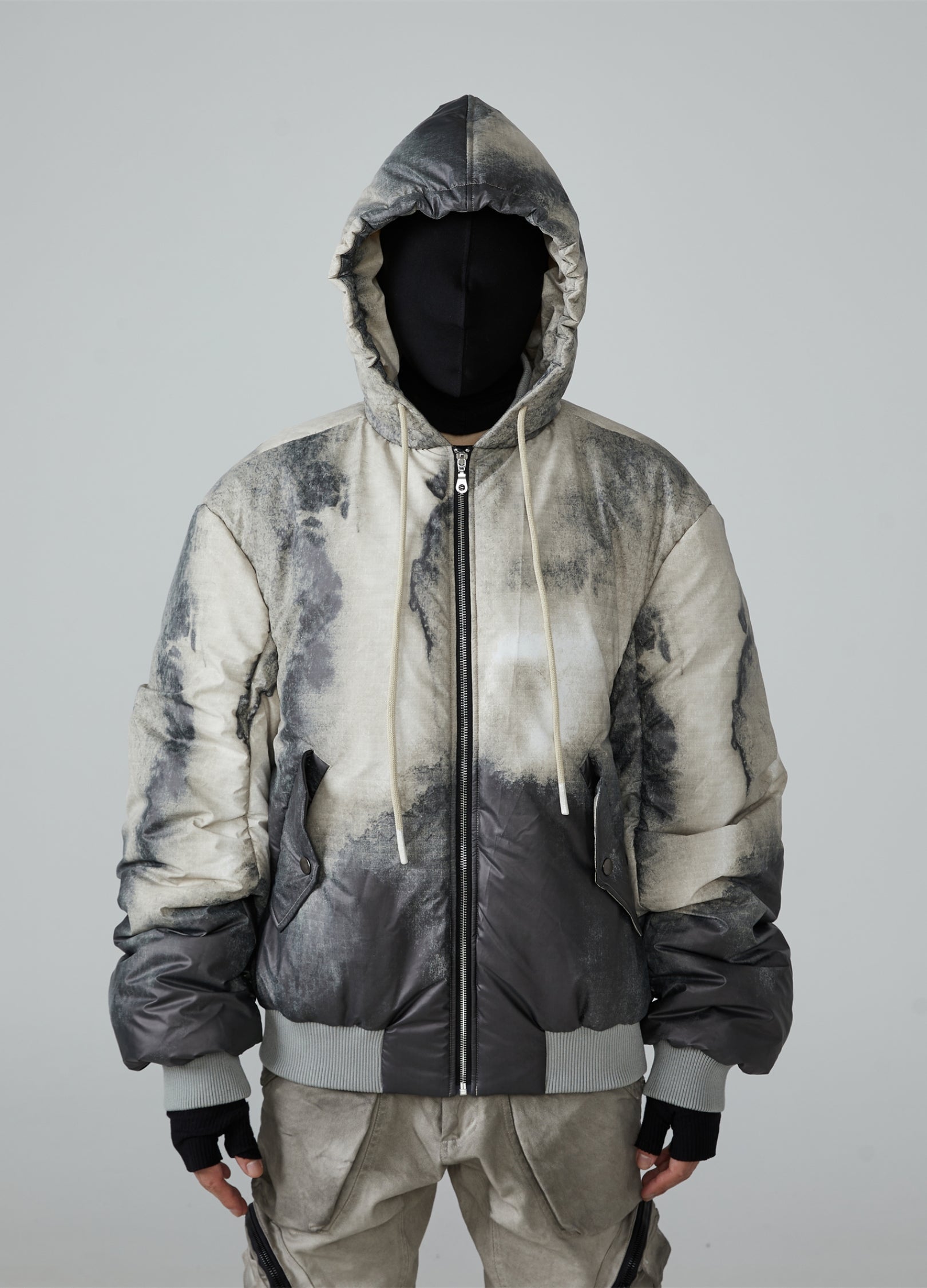 23FW Tie-Dye Silhouette Bread Jacket