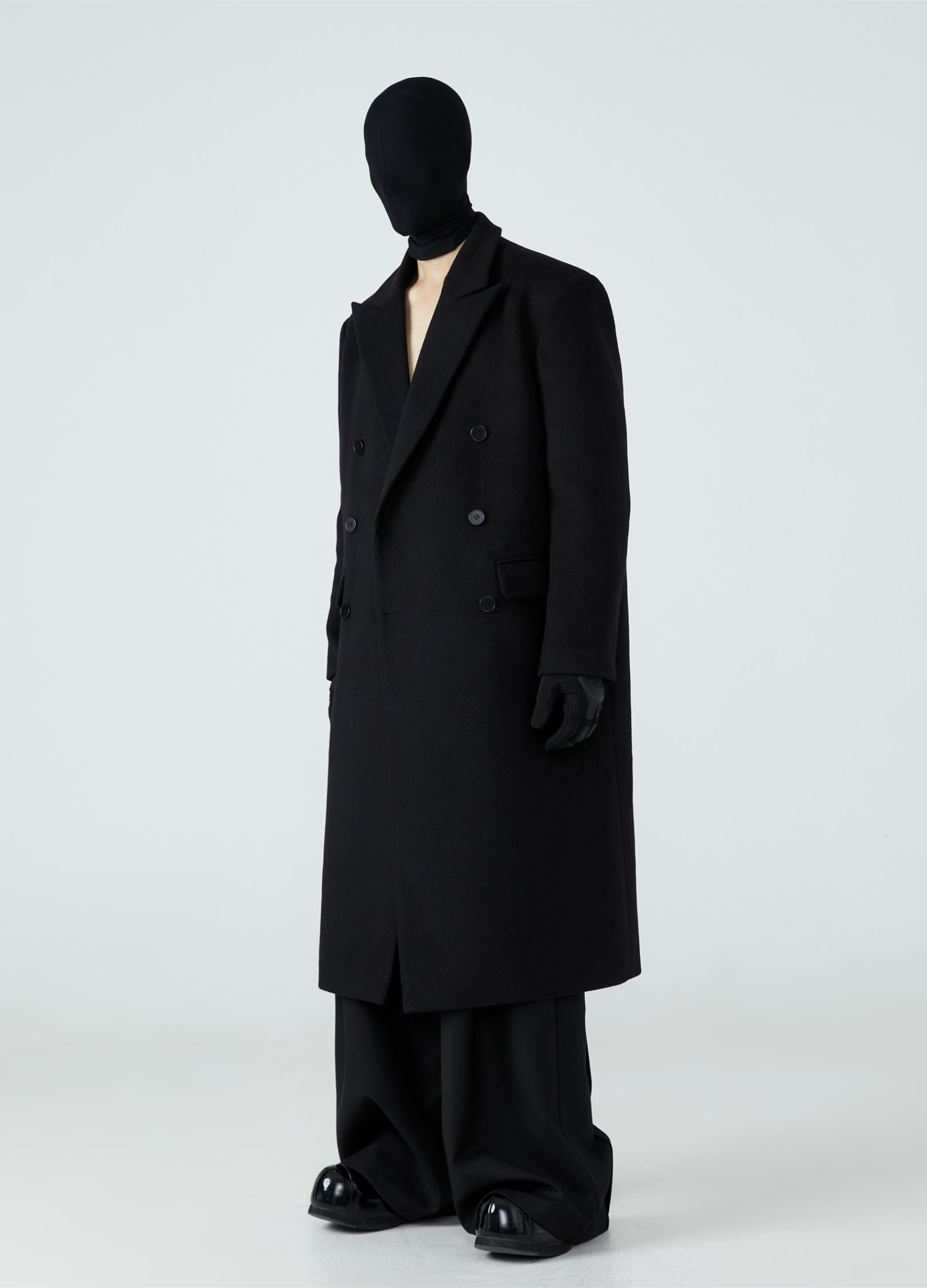 23FW Double-Breasted Cashmere Coat