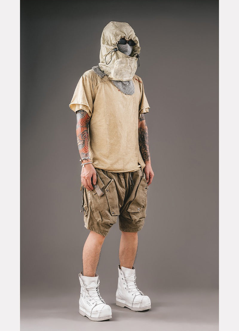 DRKLEI WASTELAND TECH CARGO SHORTS
