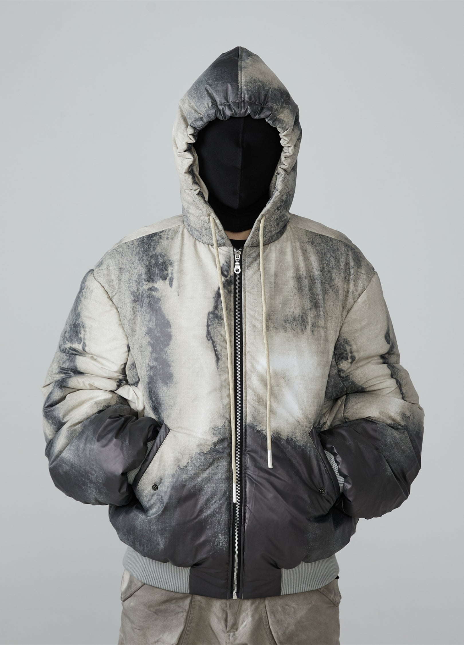 23FW Tie-Dye Silhouette Bread Jacket