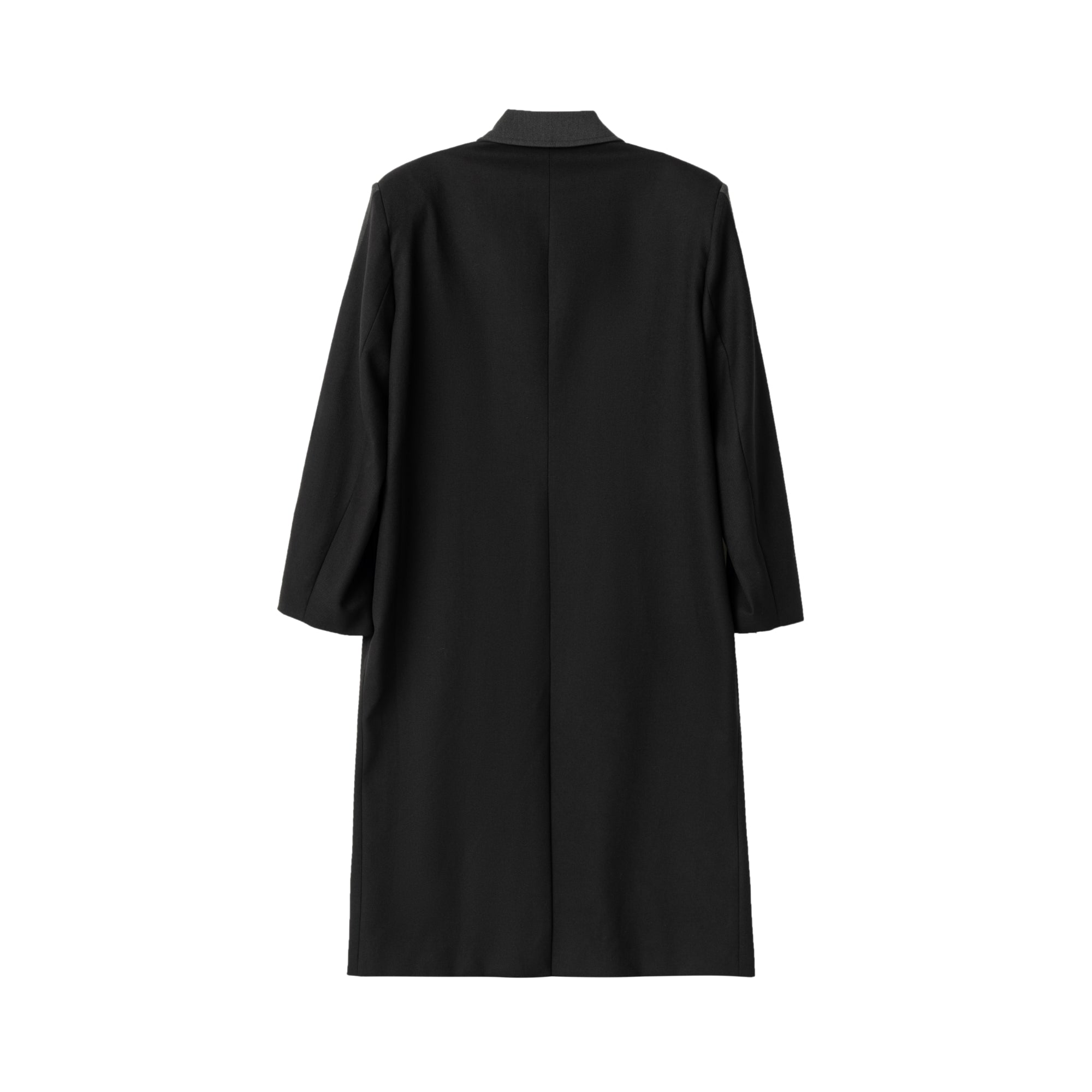 23FW Wool Spliced Coat