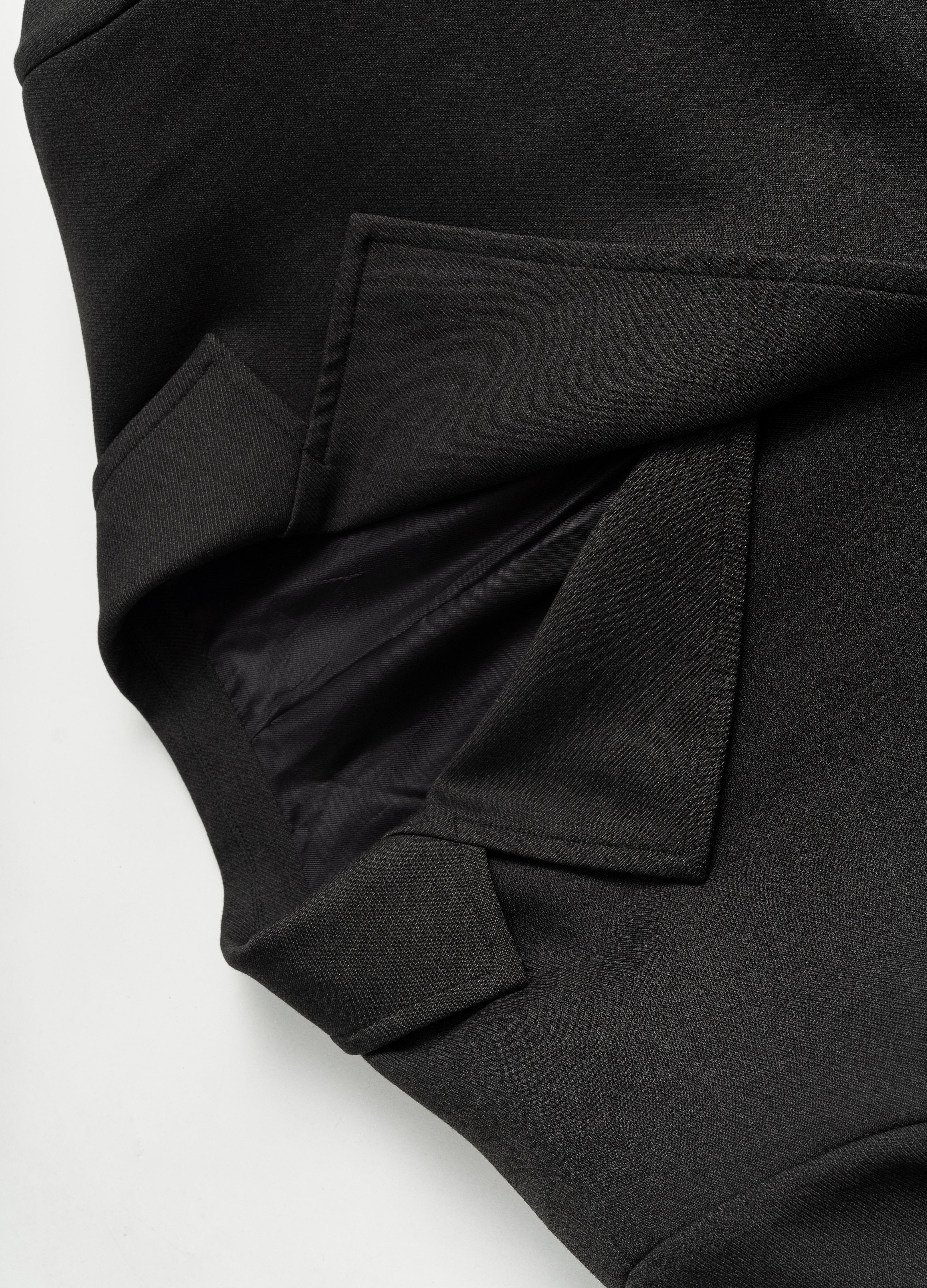 23FW Wool Spliced Coat