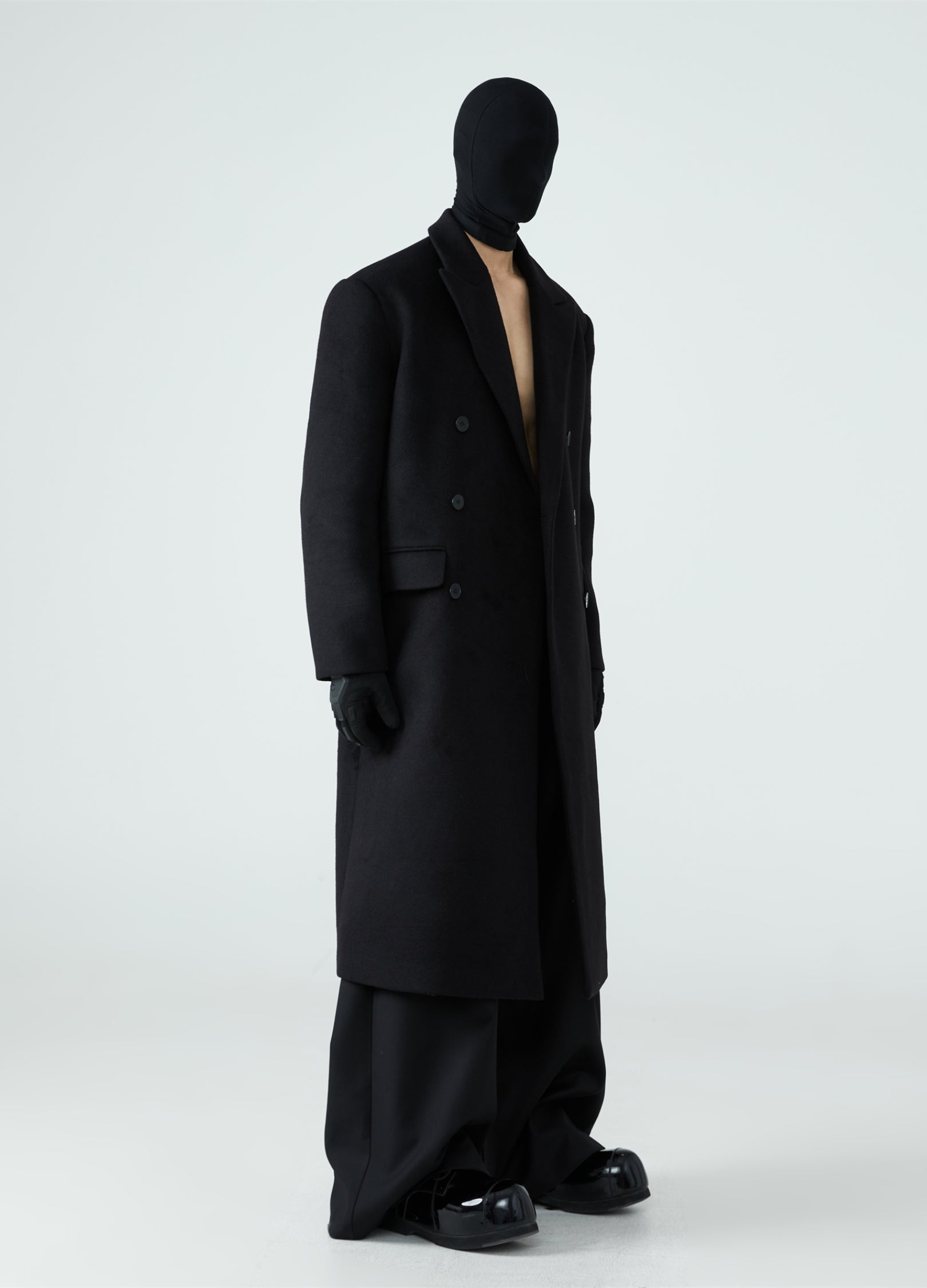 23FW Double-Breasted Cashmere Coat