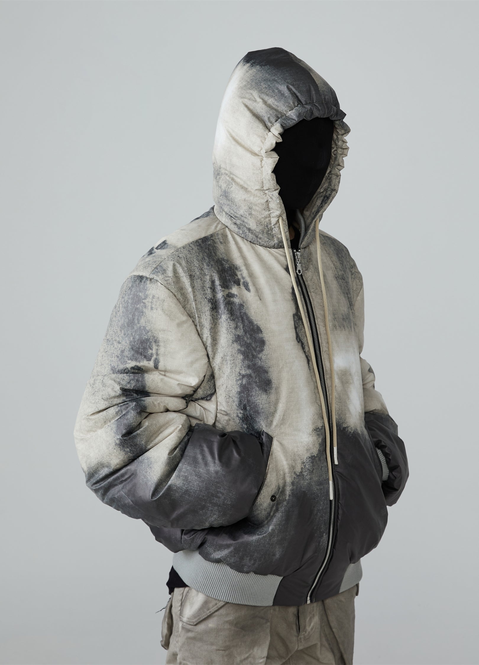 23FW Tie-Dye Silhouette Bread Jacket