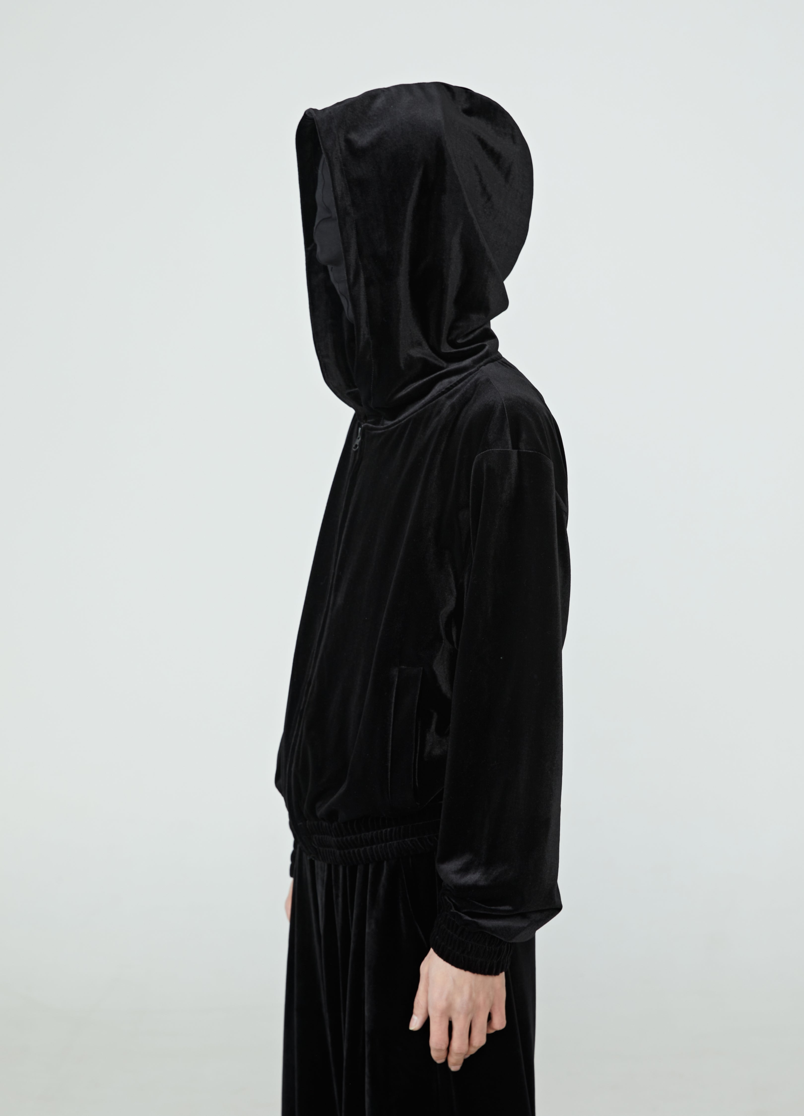 24SS Voyager Velvet Zip-Up