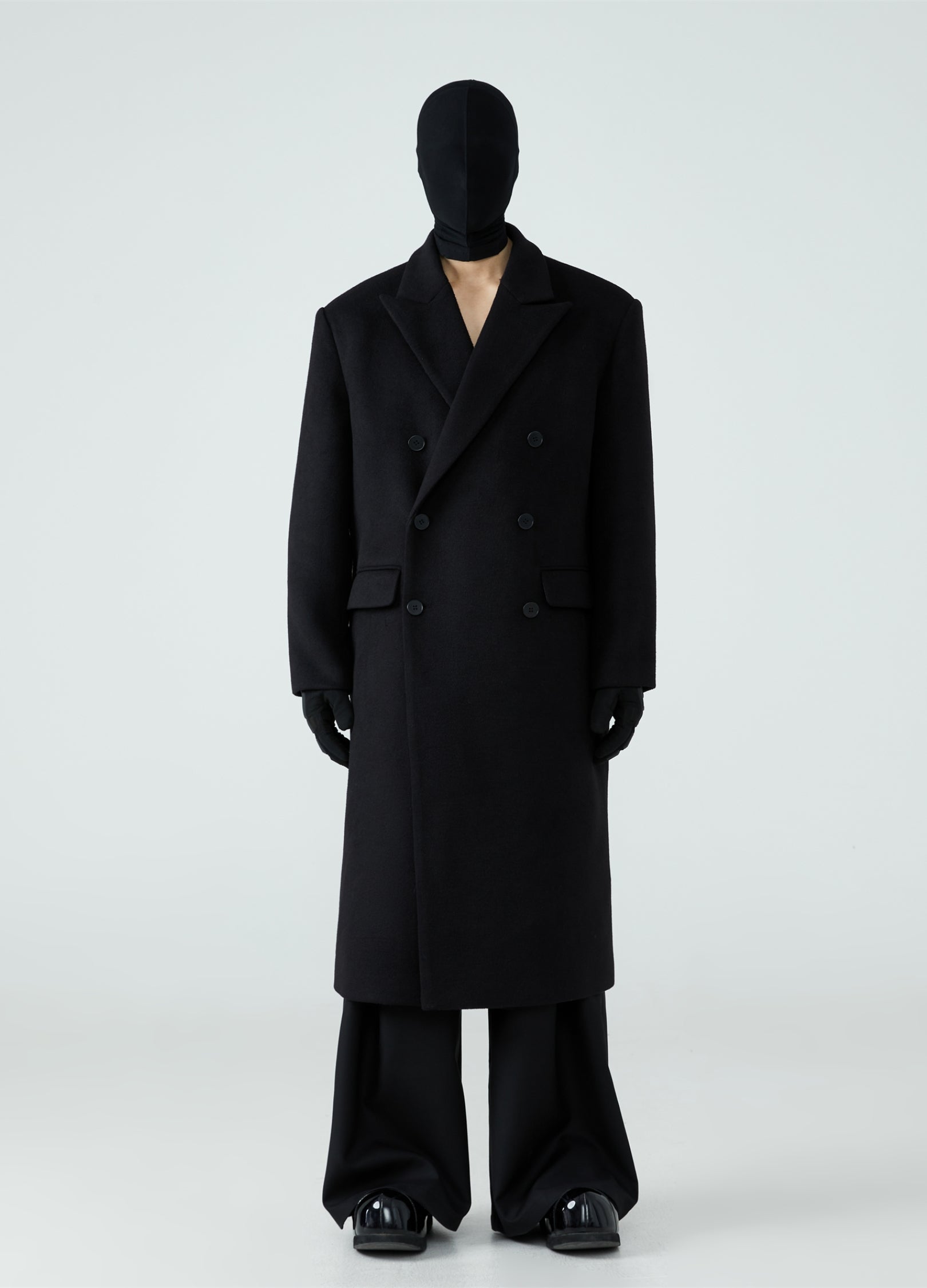 23FW Double-Breasted Cashmere Coat