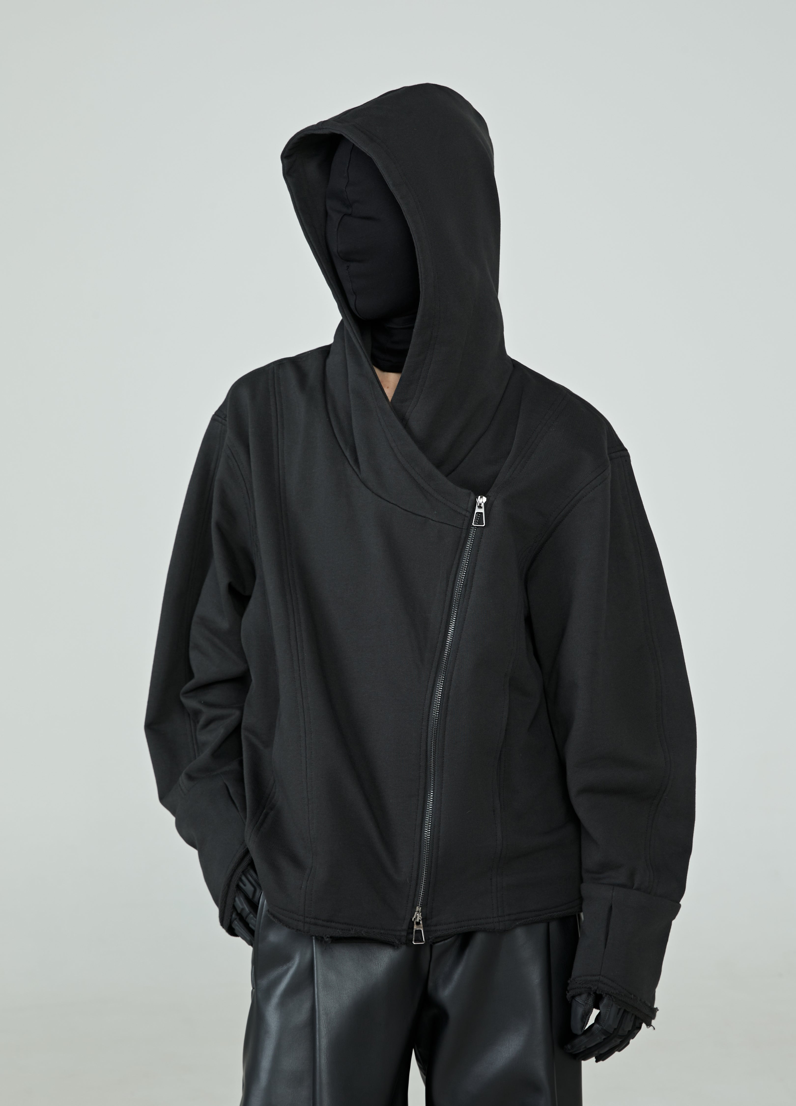 24SS Deconstructed Drift Zip Hoodie