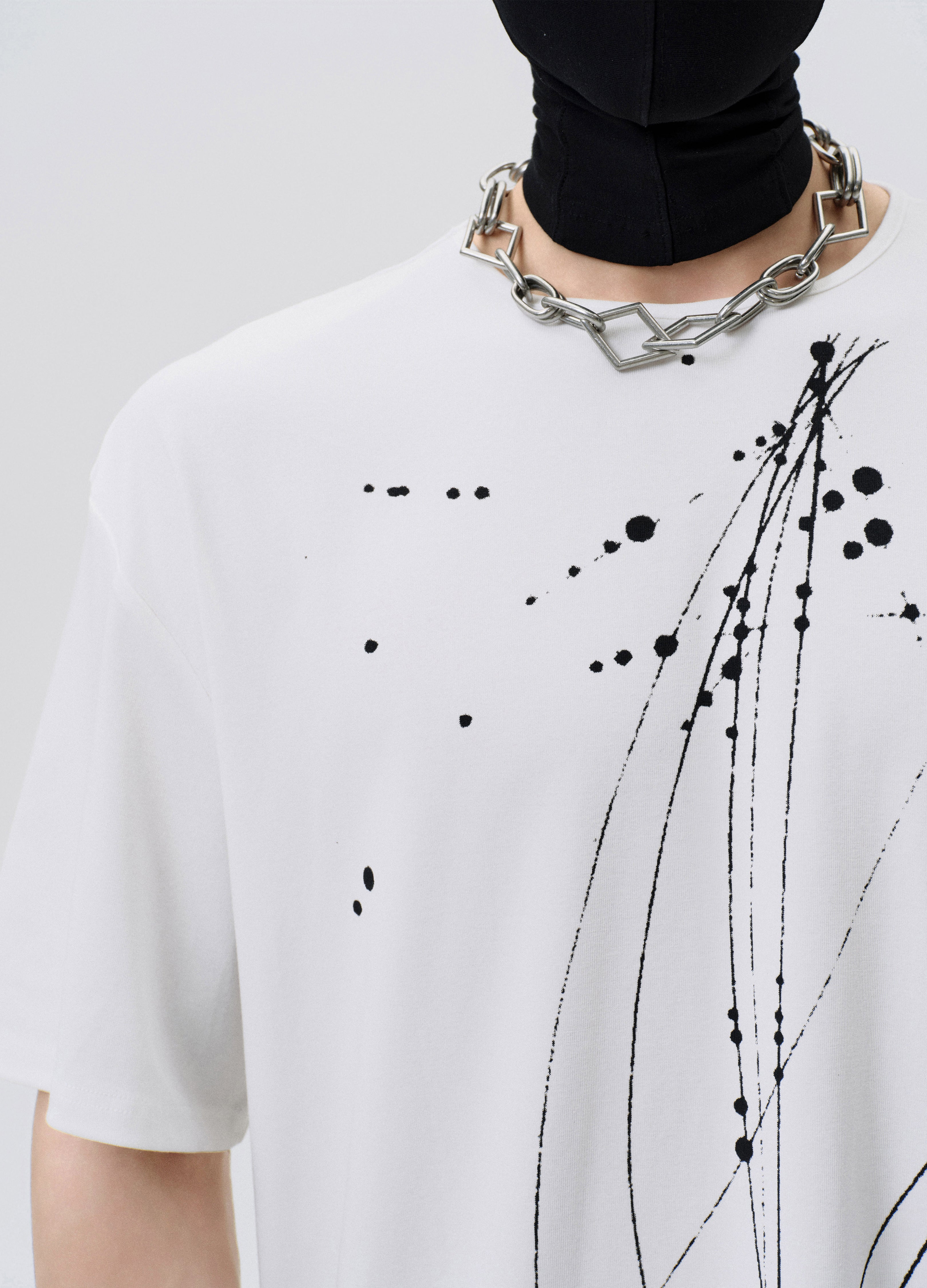 25SS INKED CHAOS MESH TEE