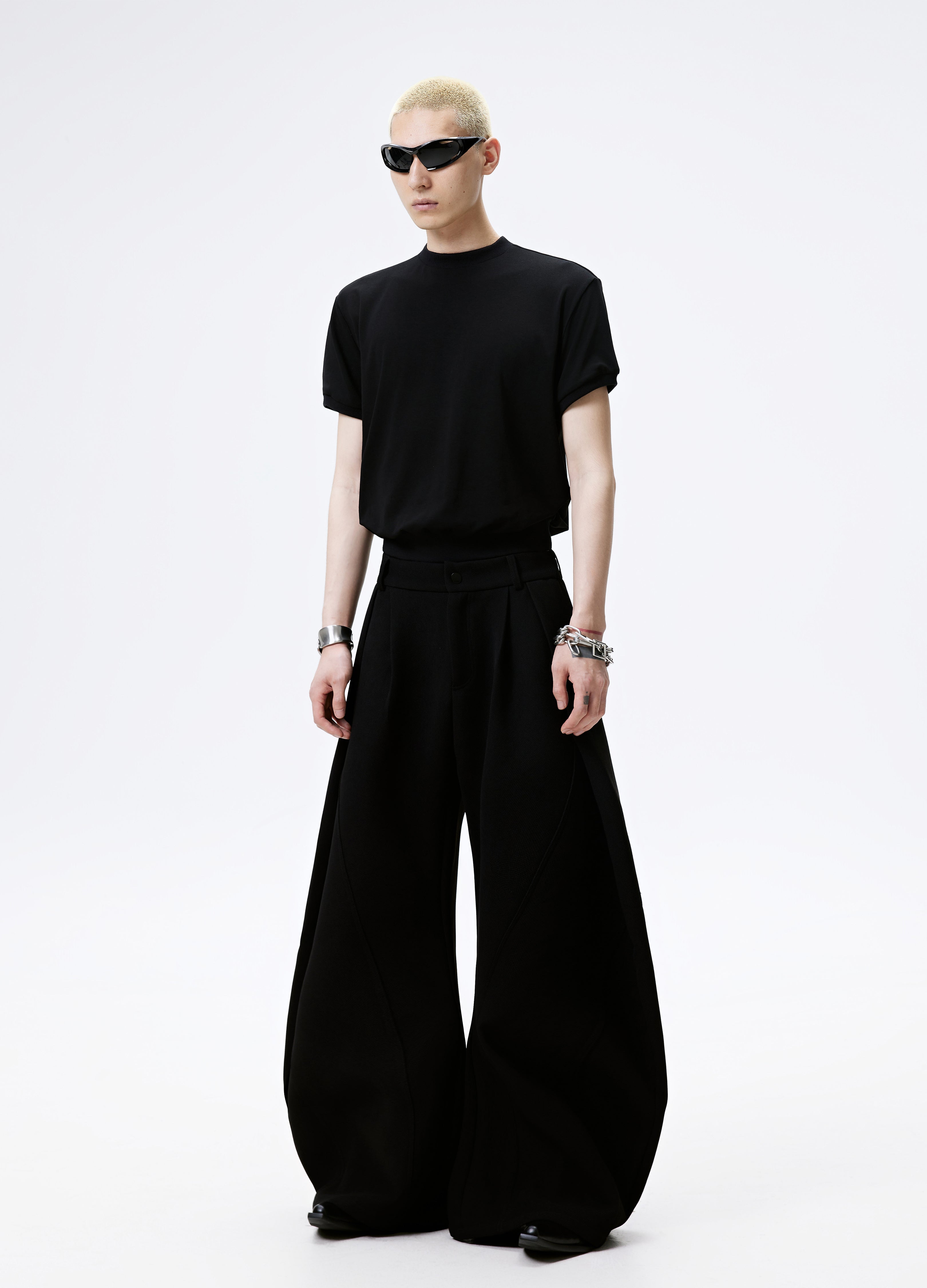 25SS FITTED RIBBED WAIST TEE