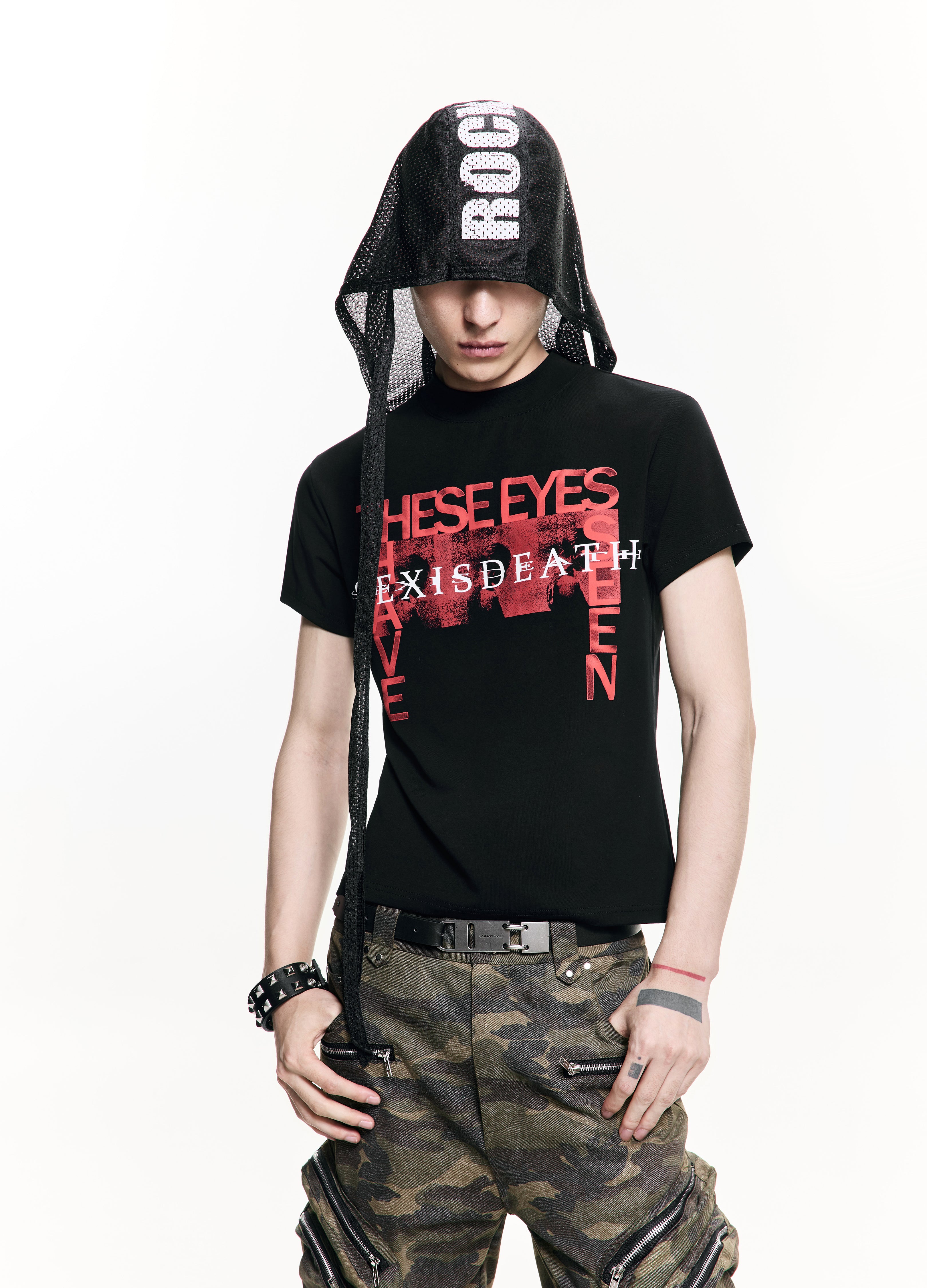 26SS LONELY EYE LOGO TEE