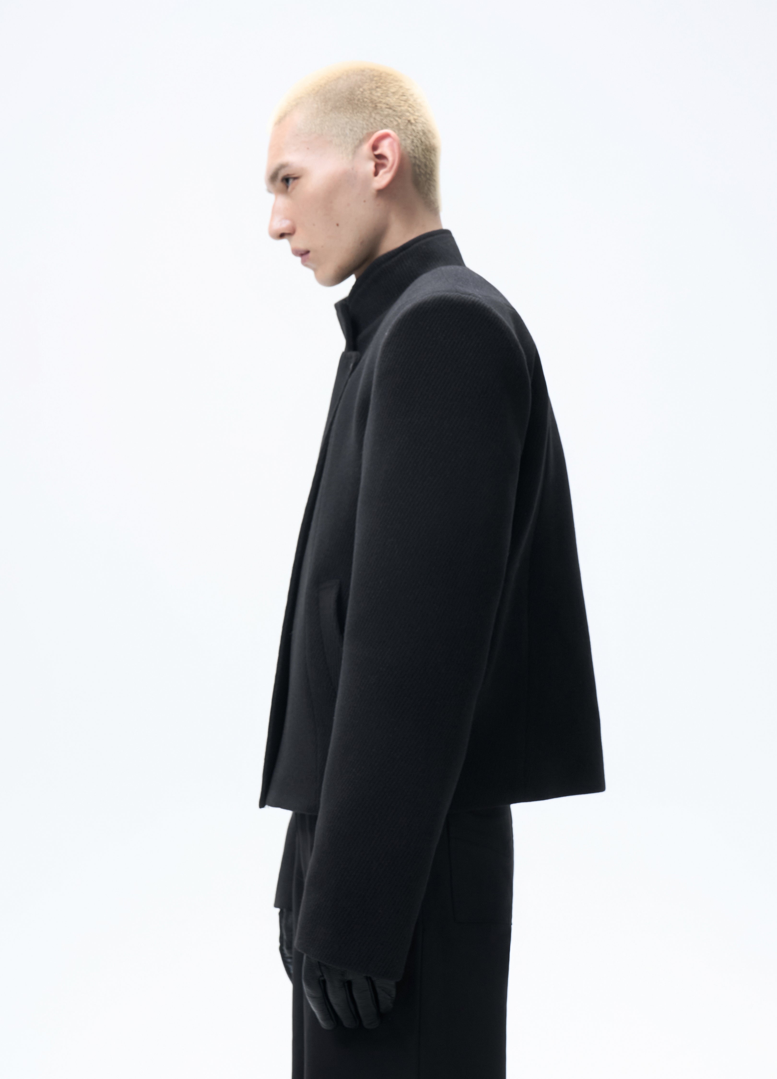 25FW PADDED WOOL SHORT JACKET