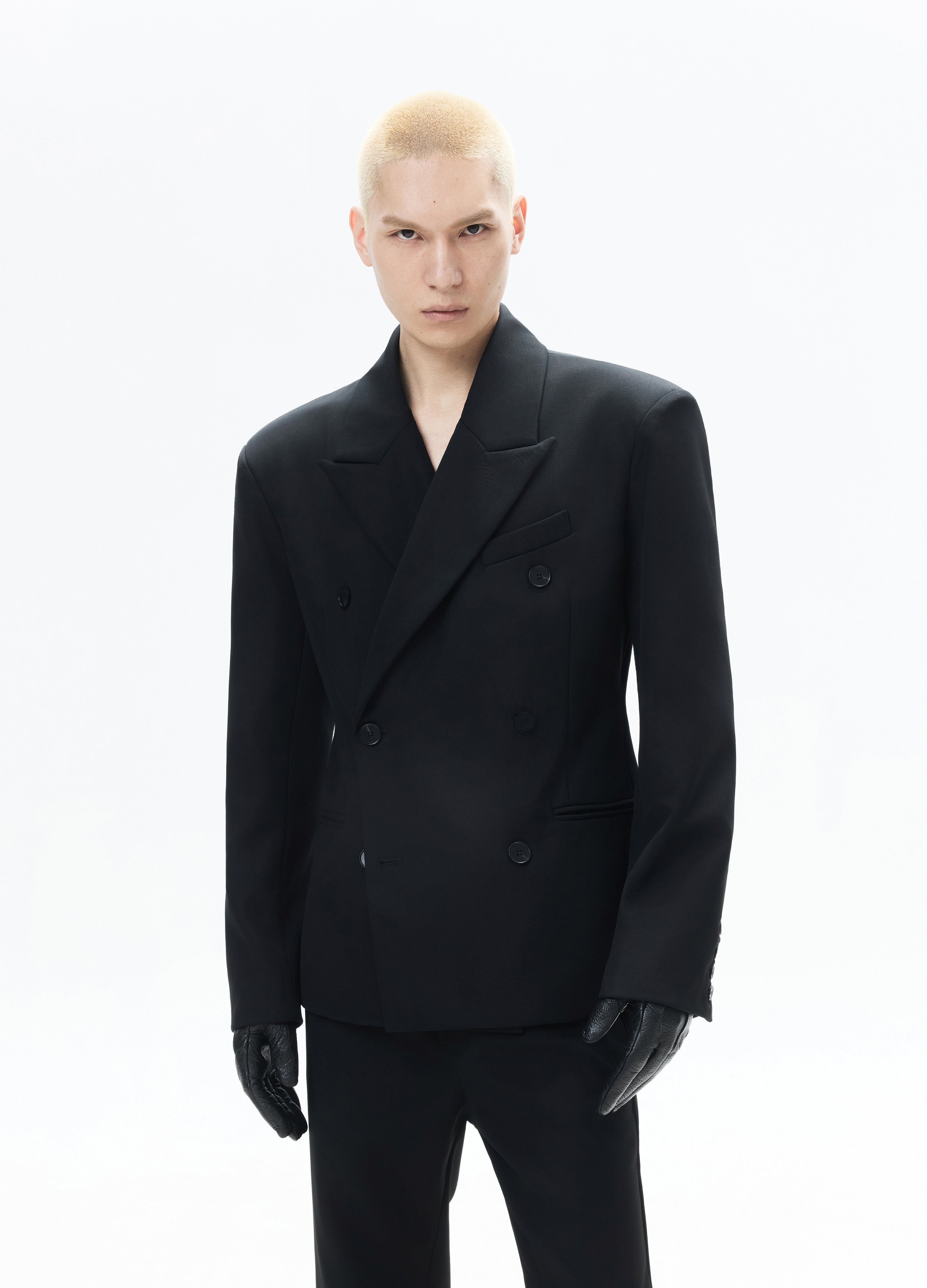 26SS TAILORED DOUBLE-BREAST BLAZER