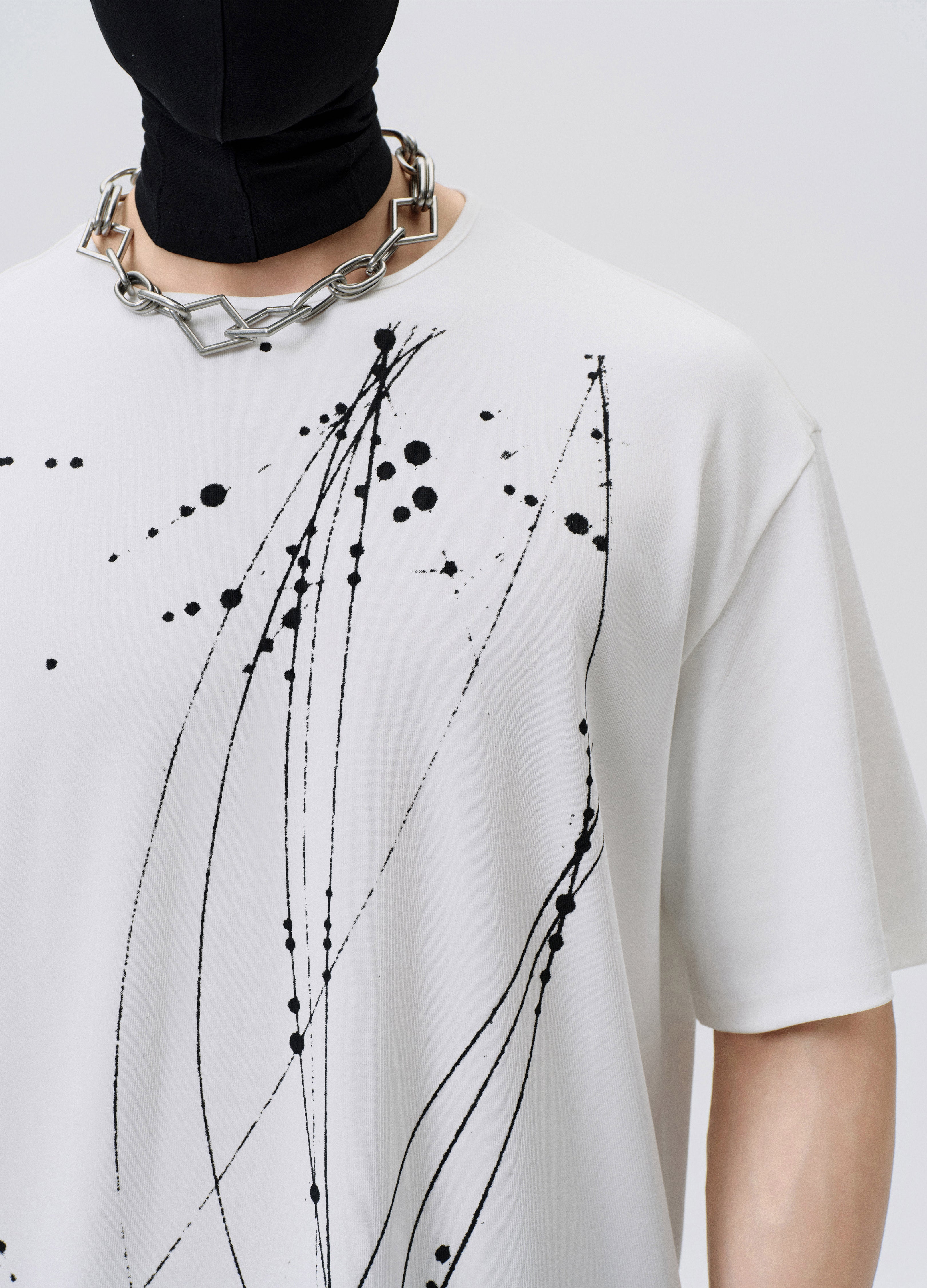 25SS INKED CHAOS MESH TEE