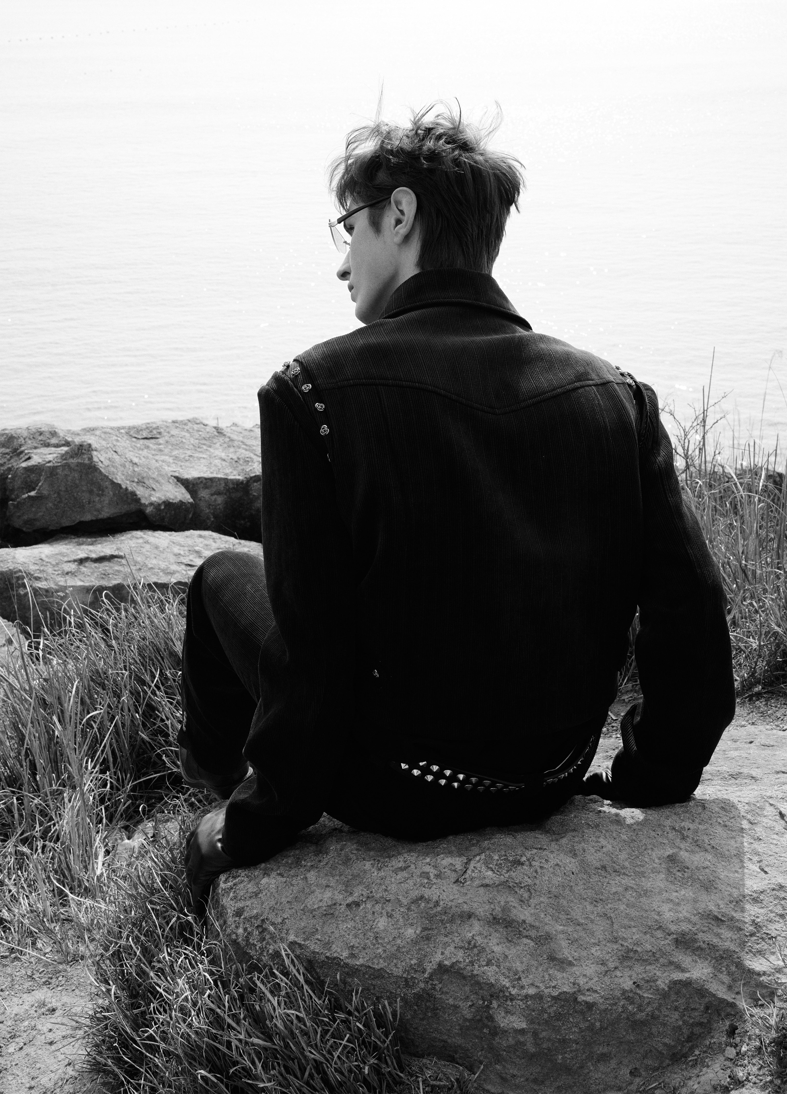 25SS DUSK ROSE DECONSTRUCTED JACKET