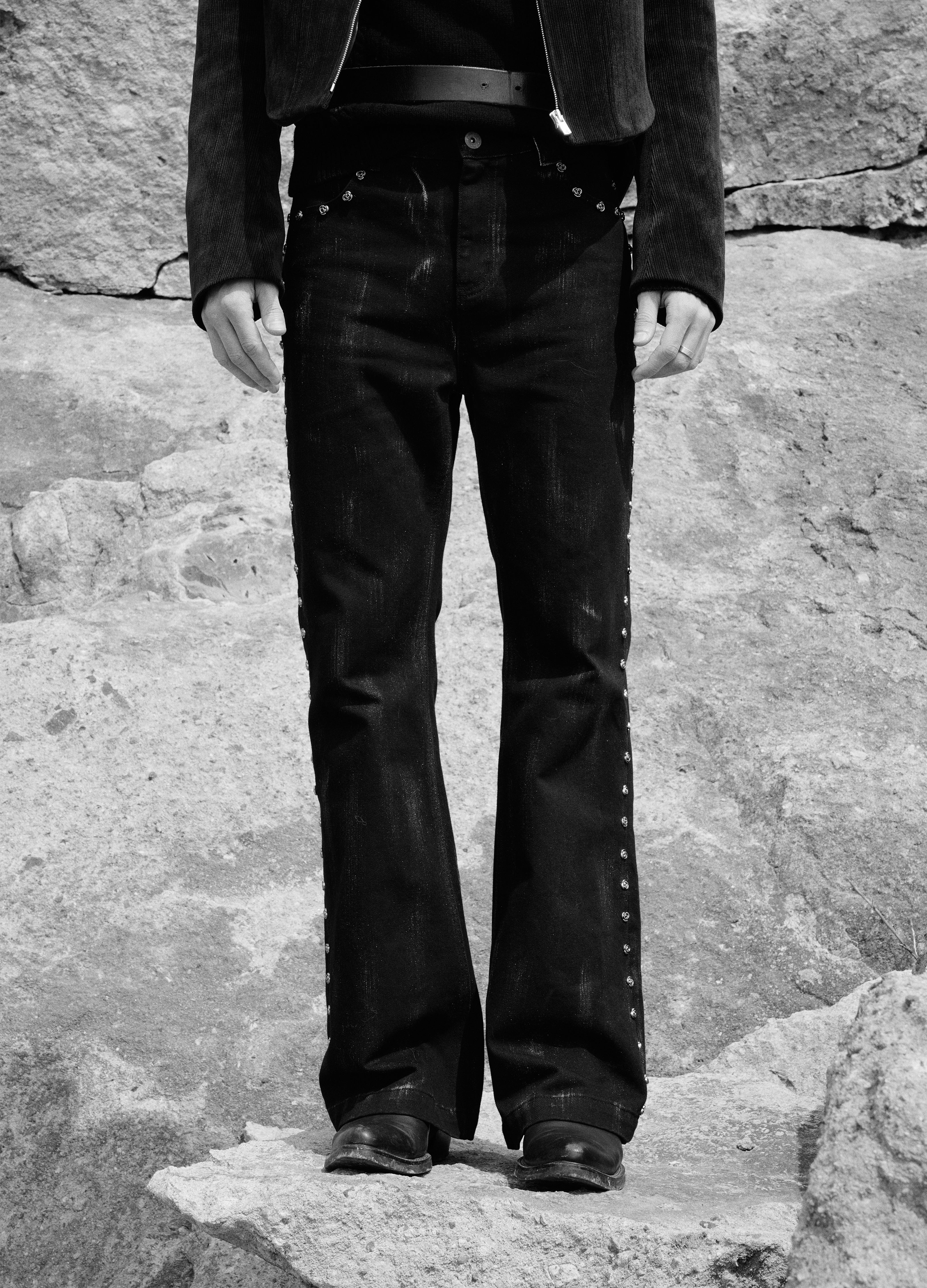 25SS BAROQUE ROSETTE DENIM