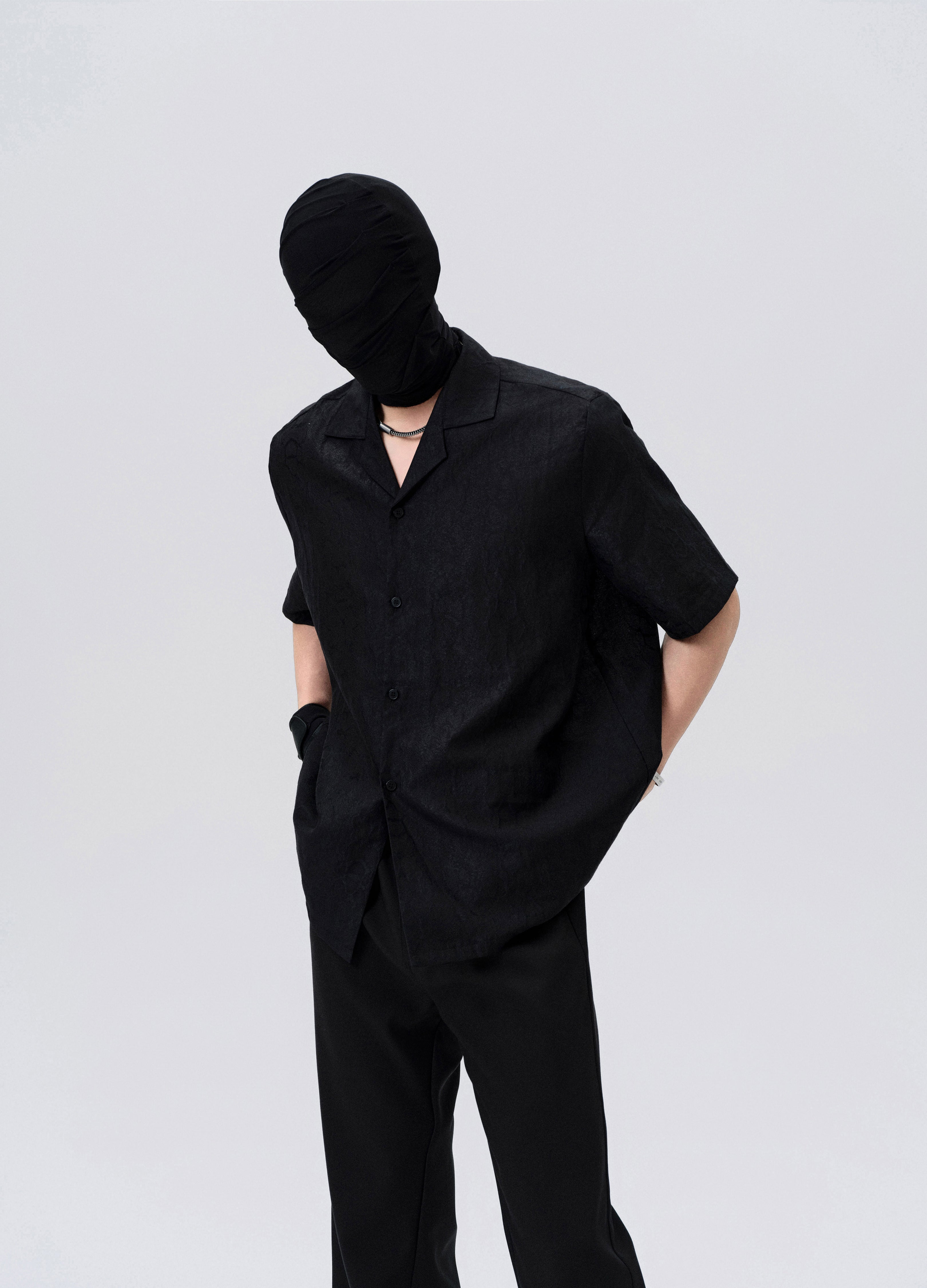 25SS SERPENT TEXTURE SHADOW SHIRT