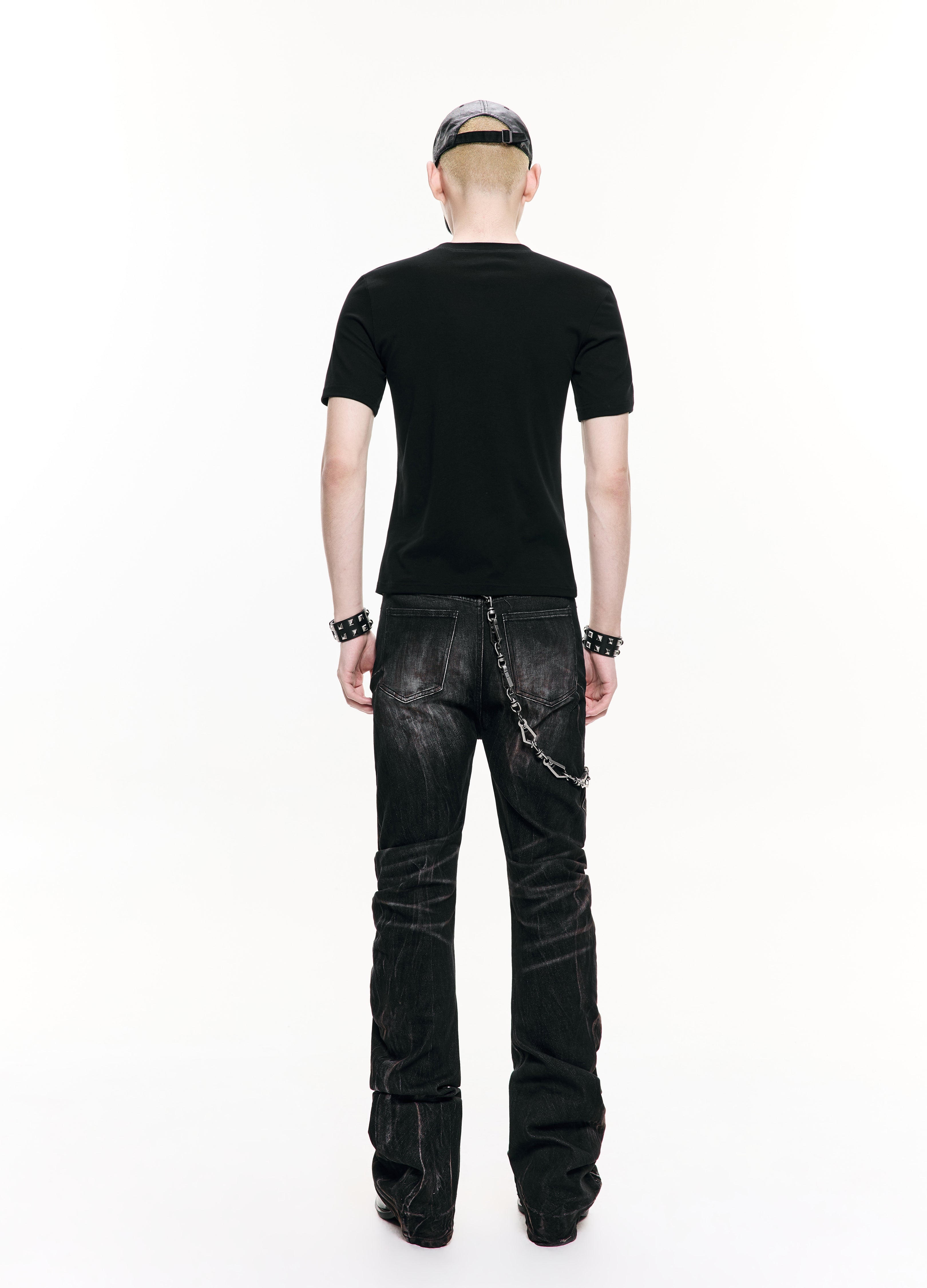 26SS RIPPLE GRADIENT FIT TEE