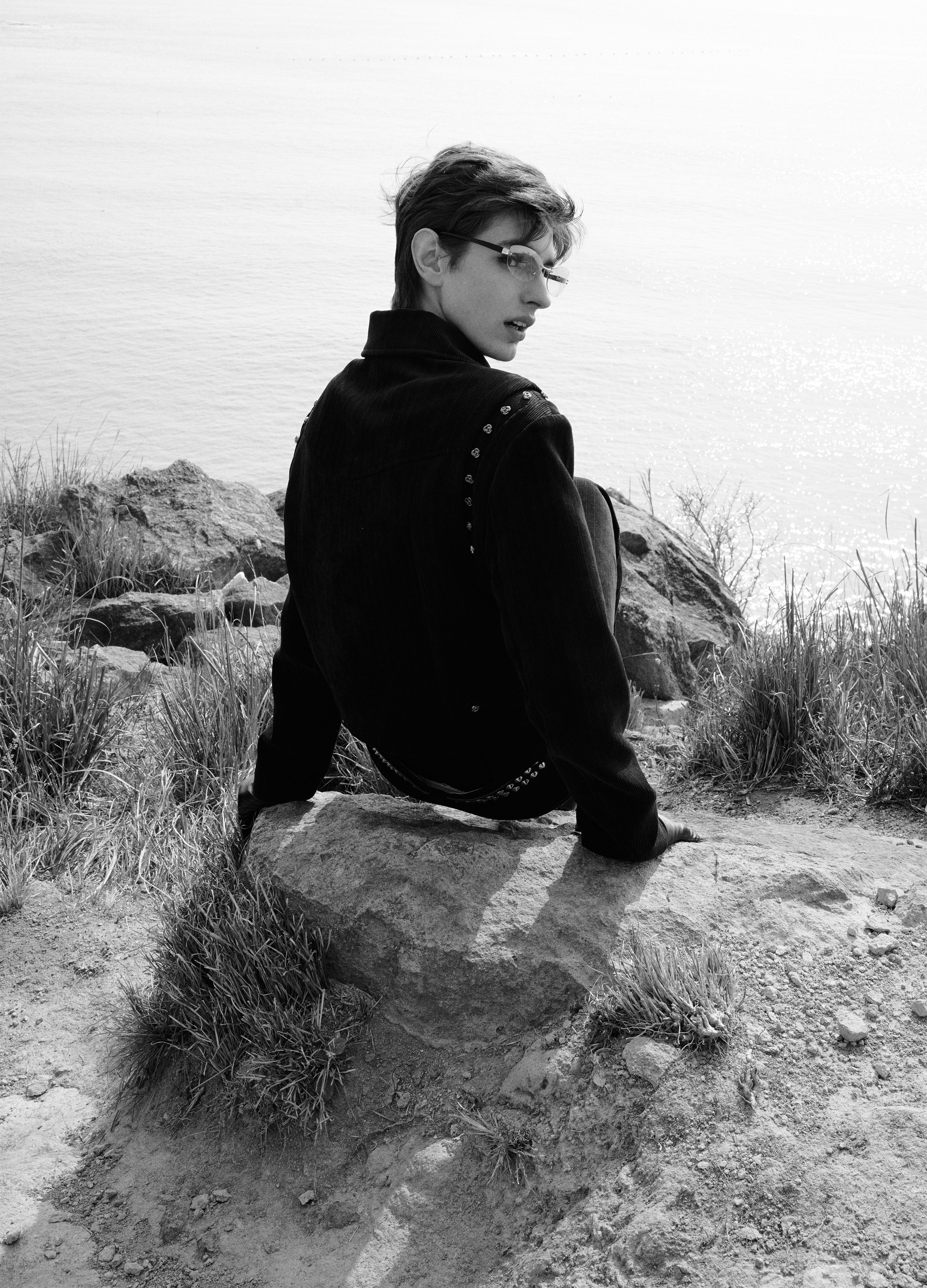 25SS DUSK ROSE DECONSTRUCTED JACKET