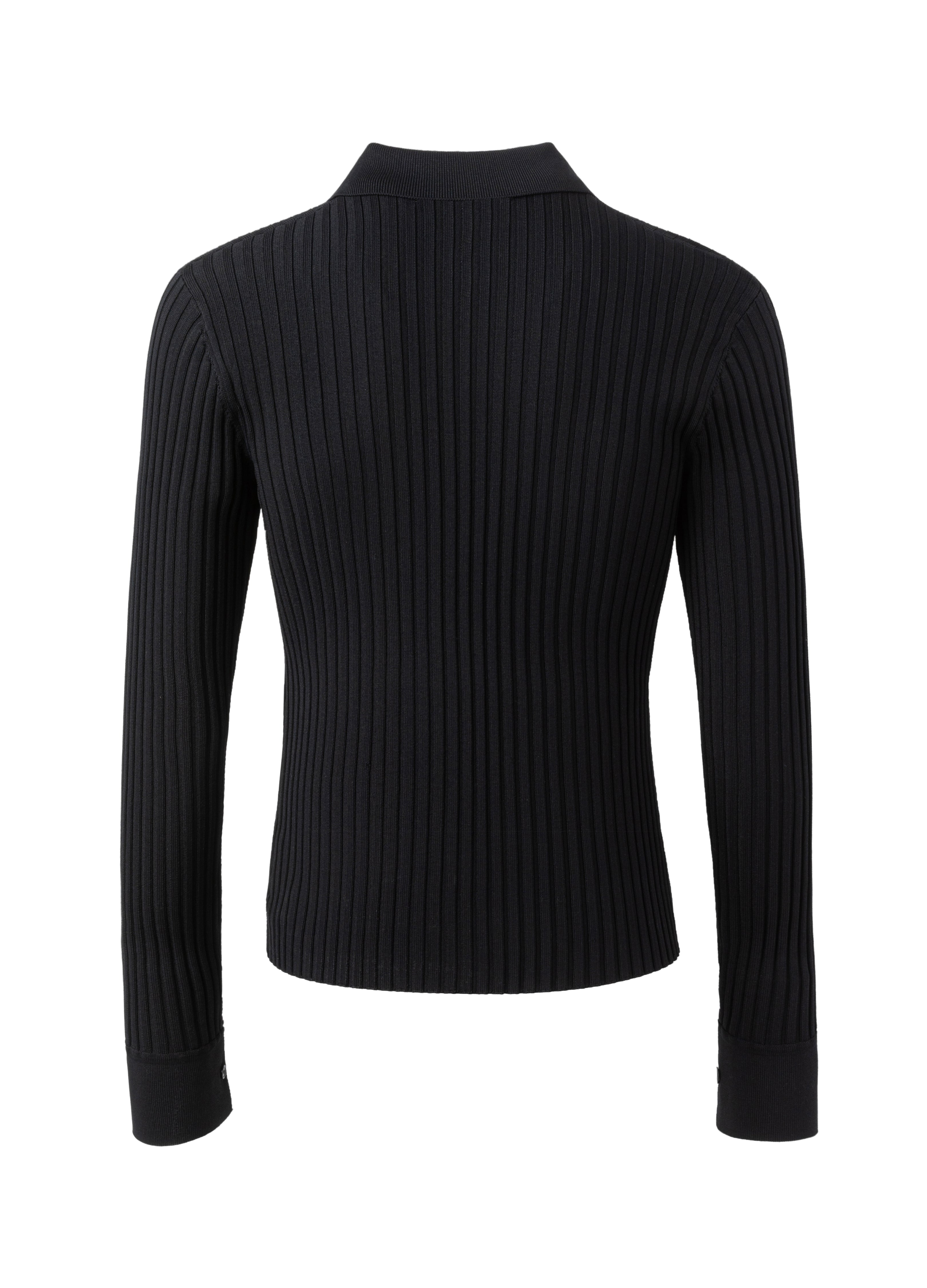 26SS HIGH STRETCH RIBBED KNIT CARDIGAN