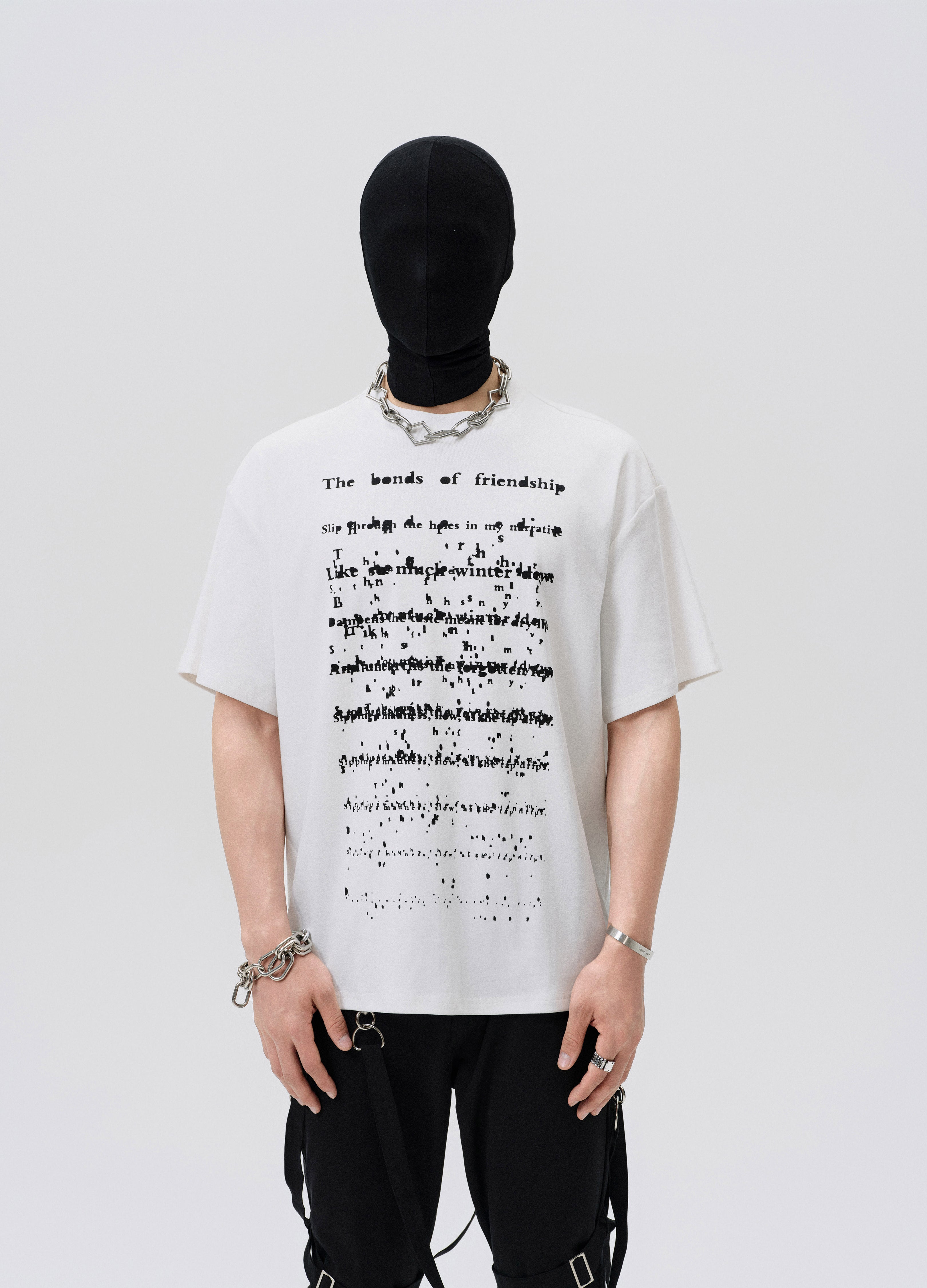 25SS CODE FRAGMENTS SORONA TEE